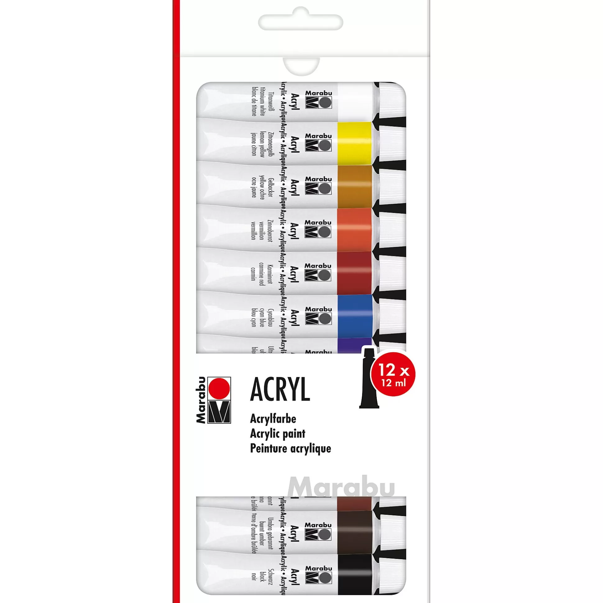 MARABU Schilderen-Acrylverf Set 12Ml 12 Stuks