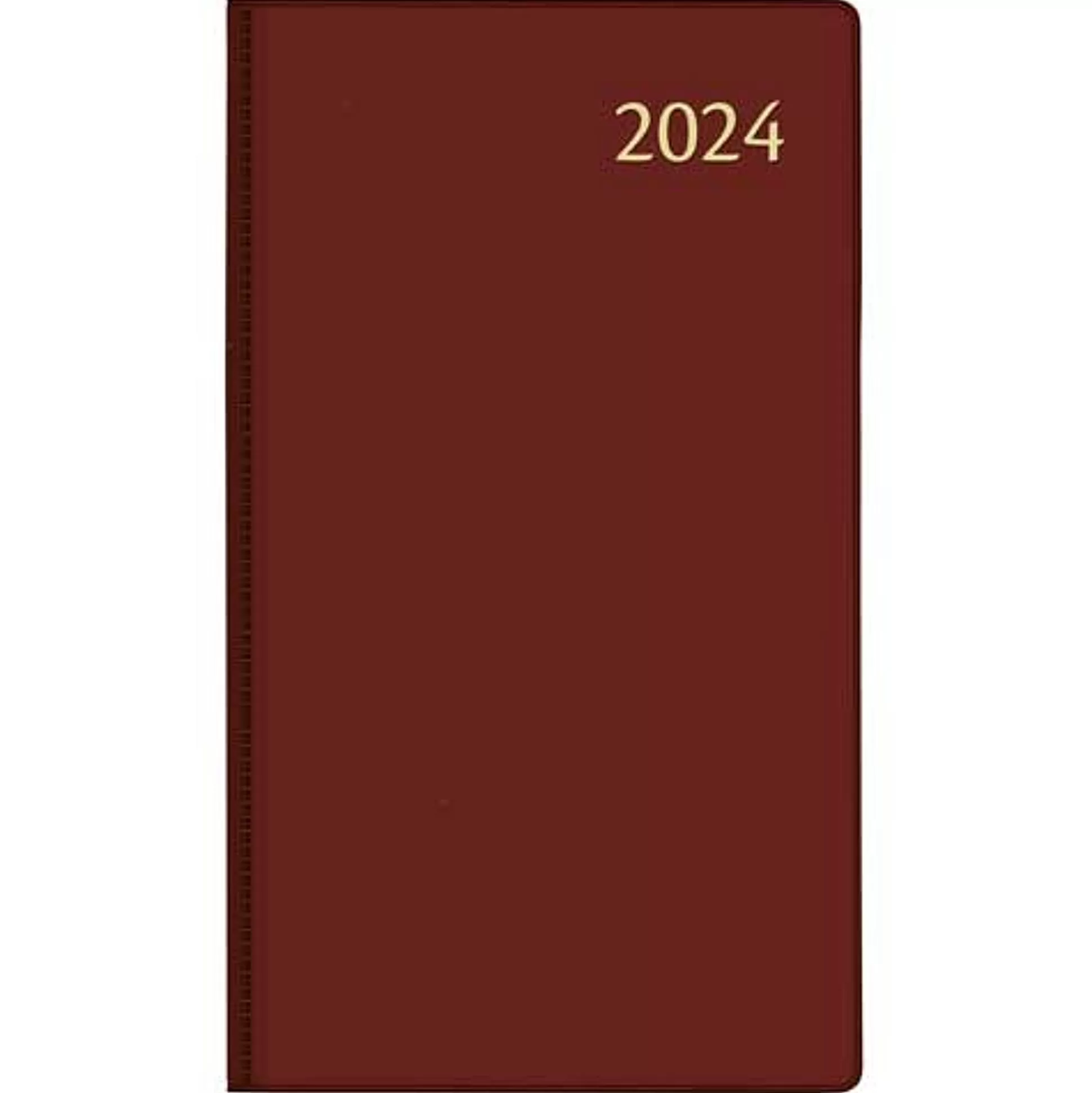 AURORA Agenda's-Agenda 10,5X16,5Cm 1 Maand Op 2 Pagina's 4 Talen Oraplan Seta Zwart Blauw Rood Groen