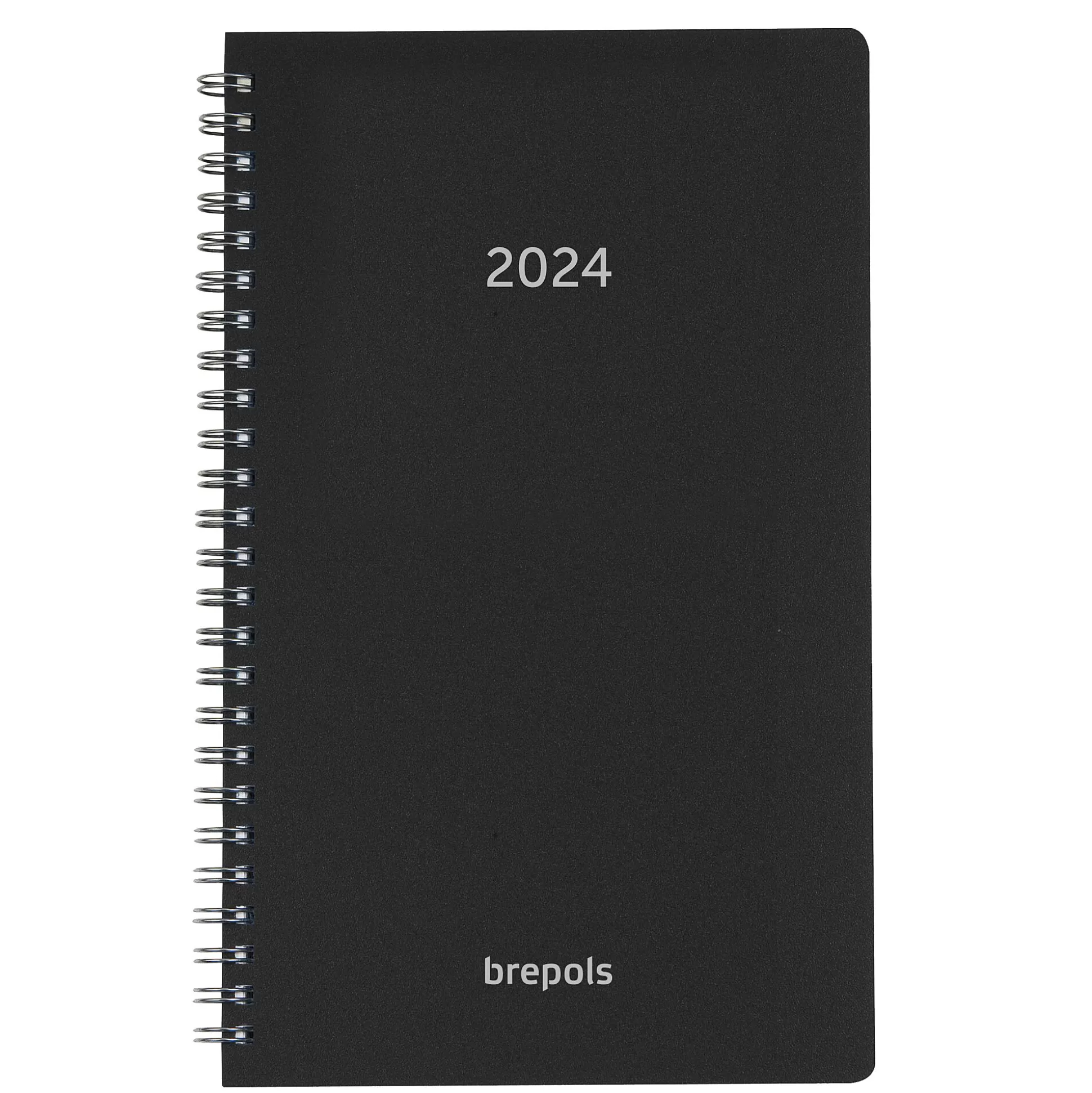 BREPOLS Agenda's-Agenda 10X16,5Cm 1 Dag Per Pagina 6 Talen Breform Polyprop Zwart