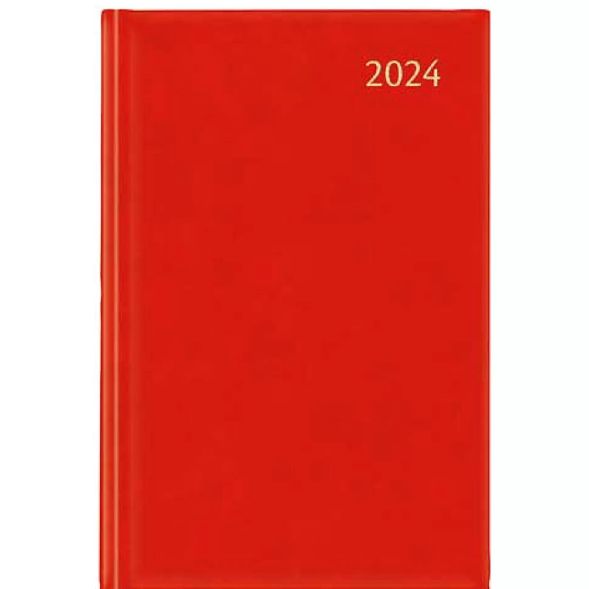 AURORA Agenda's-Agenda 14X21Cm 1 Dag Per Pagina 6 Talen Folio Balacron Zwart/Blauw/Rood
