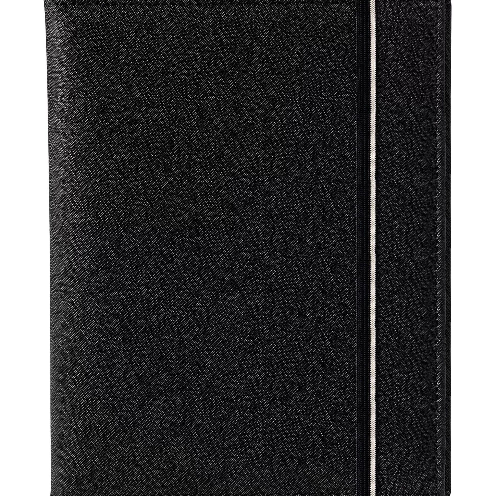 BREPOLS Agenda's-Agenda 17,2X22Cm 1 Week Op 2 Pagina's 6 Talen Timing Ravenna Elastiek Zwart