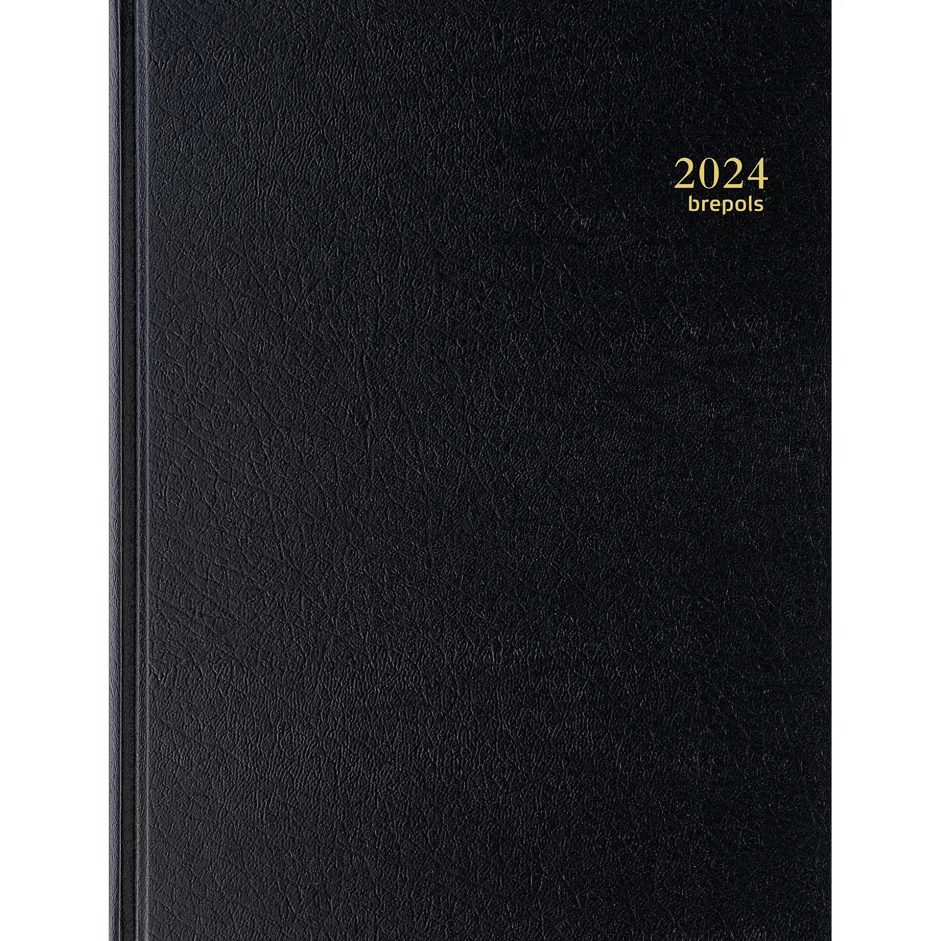 BREPOLS Agenda's-Agenda 21X29Cm 1 Dag Op 2 Pagina's 6 Talen Bremax 2 Santex Zwart