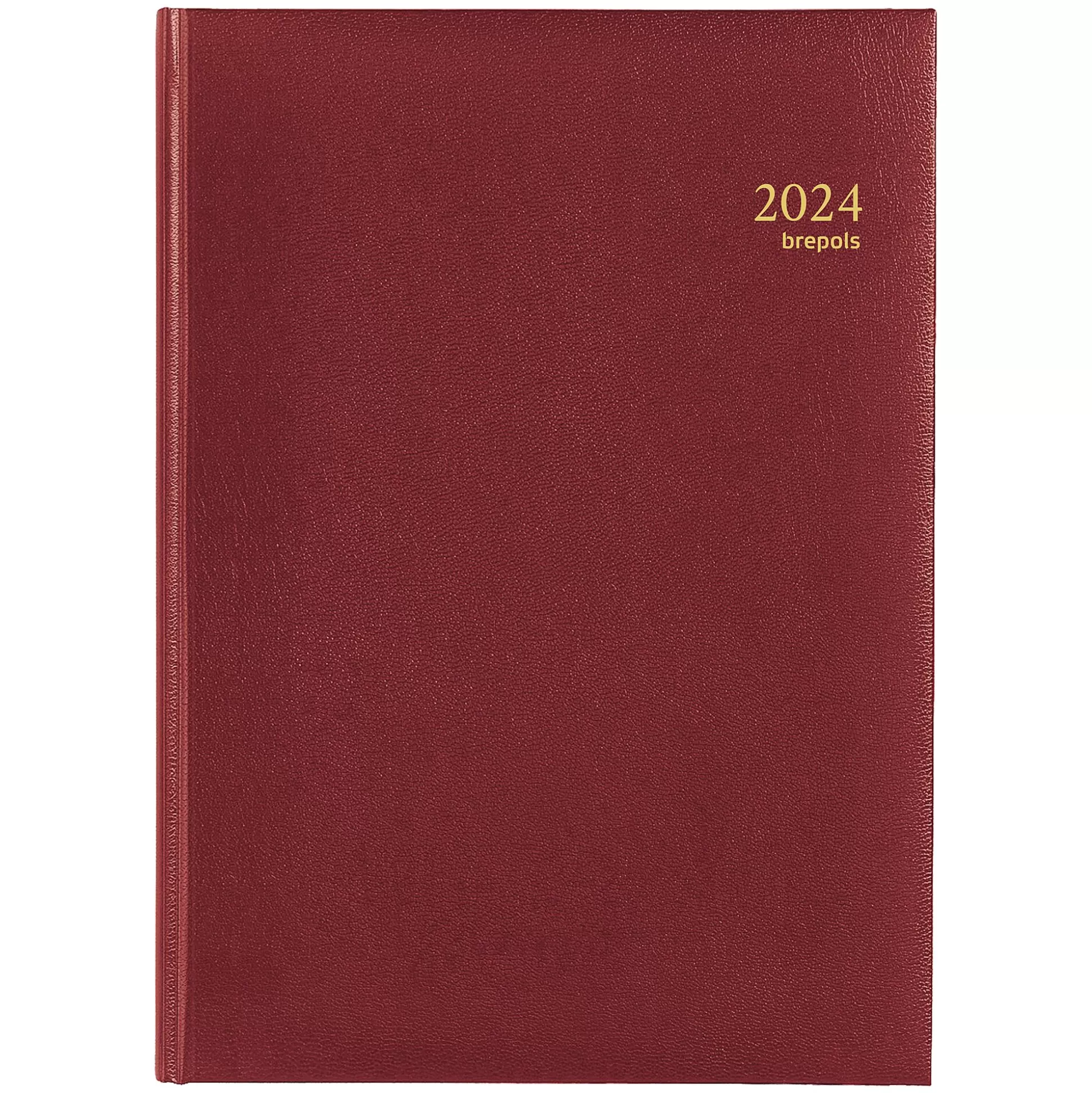 BREPOLS Agenda's-Agenda 21X29Cm 1 Week Op 2 Pagina's 6 Talen Omega Lima Bordeaux