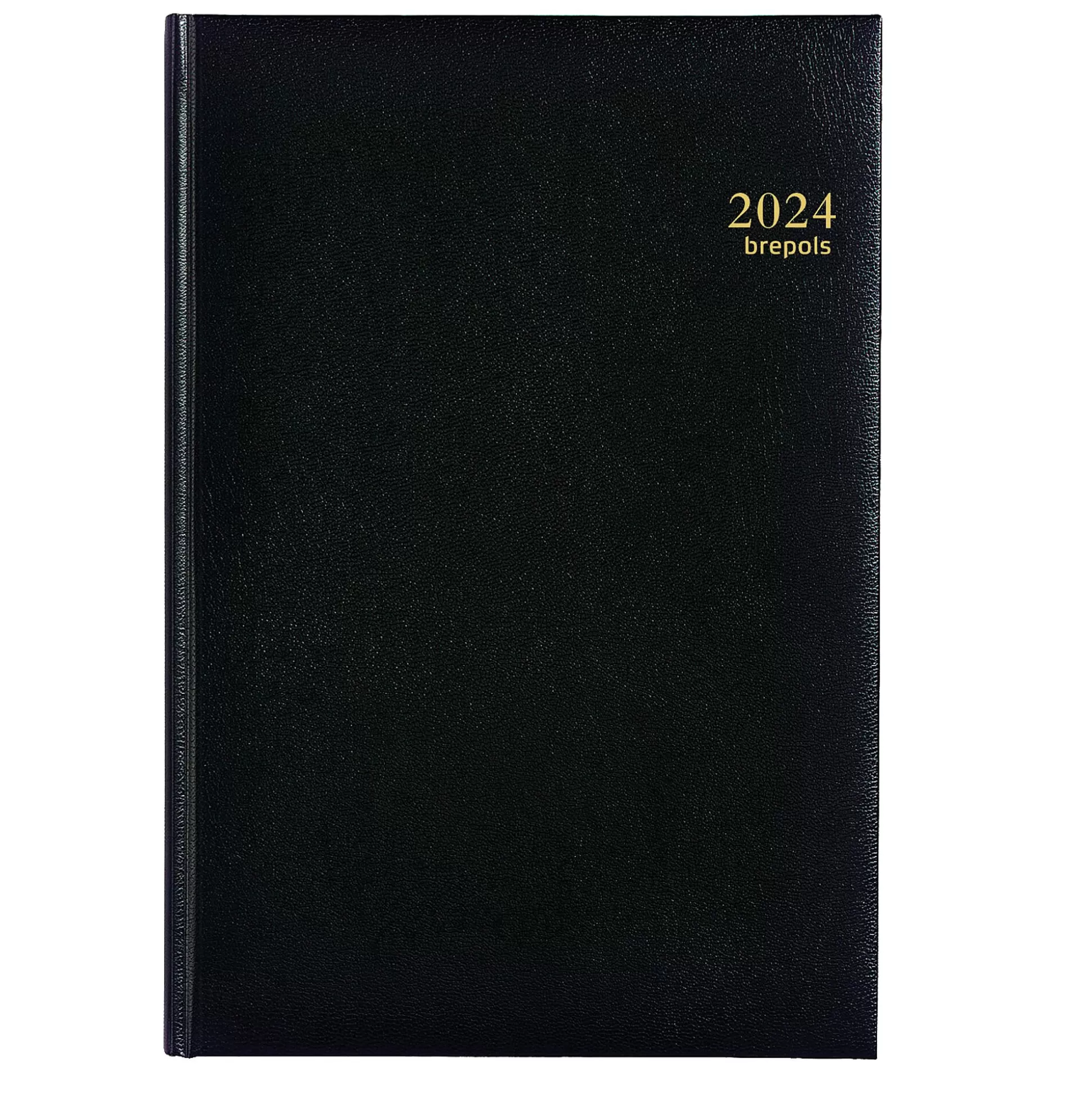 BREPOLS Agenda's-Agenda 21X29Cm 1 Week Op 2 Pagina's 6 Talen Omega Lima Zwart