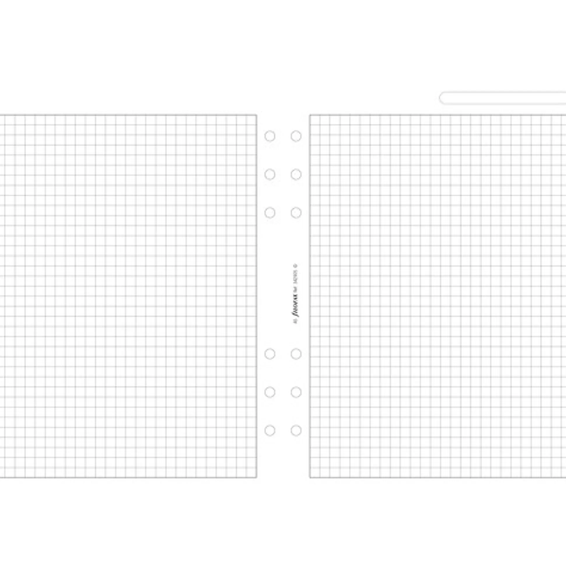 FILOFAX Planners & Lijstjes-Agenda Accessoire A5 Notitiepapier Geruit Wit