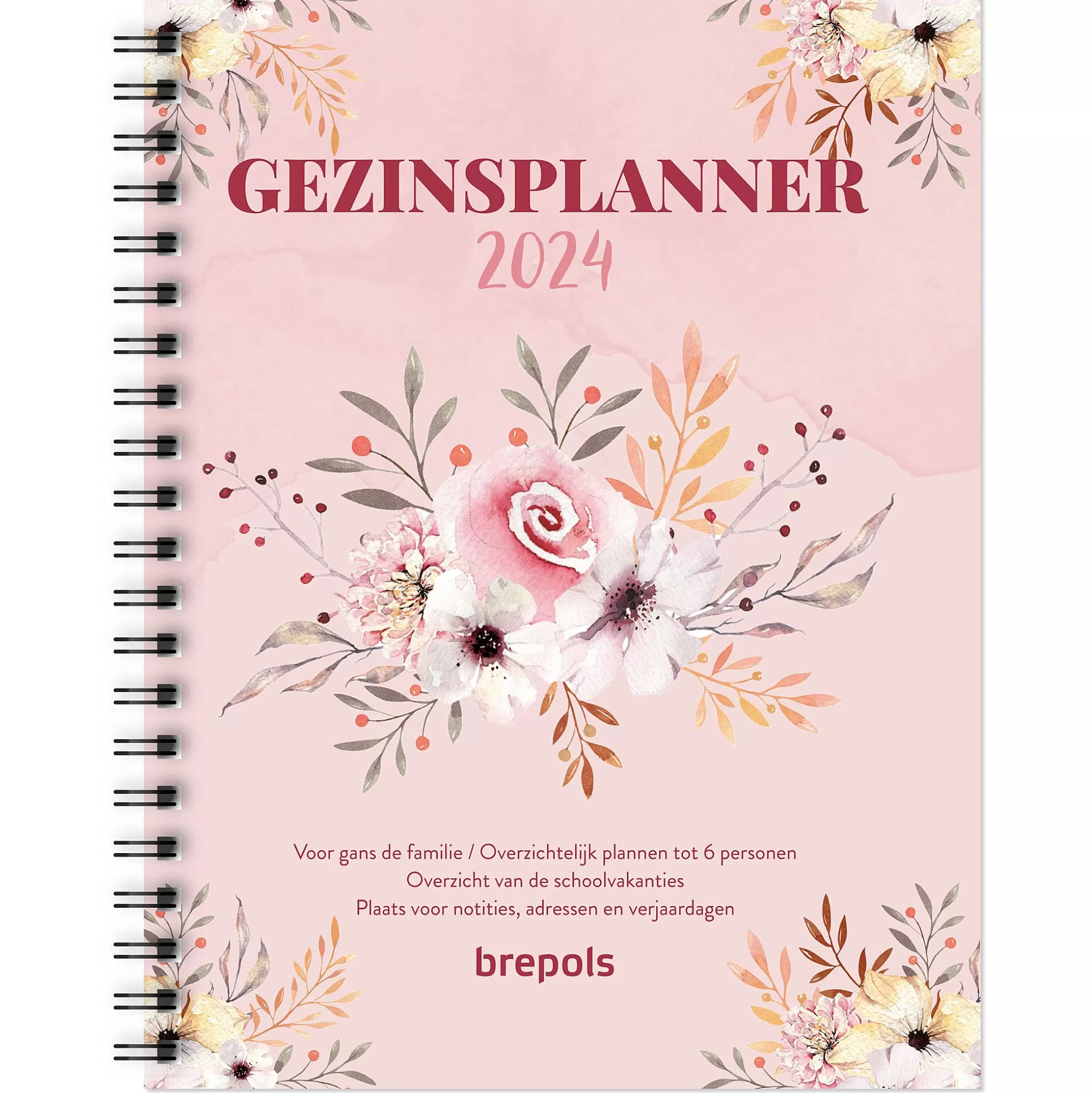 BREPOLS Agenda's-Agenda Familieplanner Nl 16,5X21,5Cm 1 Week Op 2 Pagina's