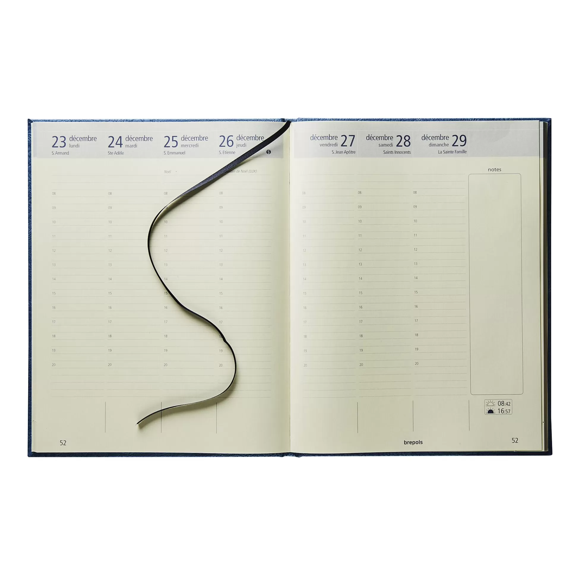 BREPOLS Agenda's-Agenda Fr 27X21Cm 1 Week Op 2 Pagina's Optivision Xl Nature 1 Van De 2