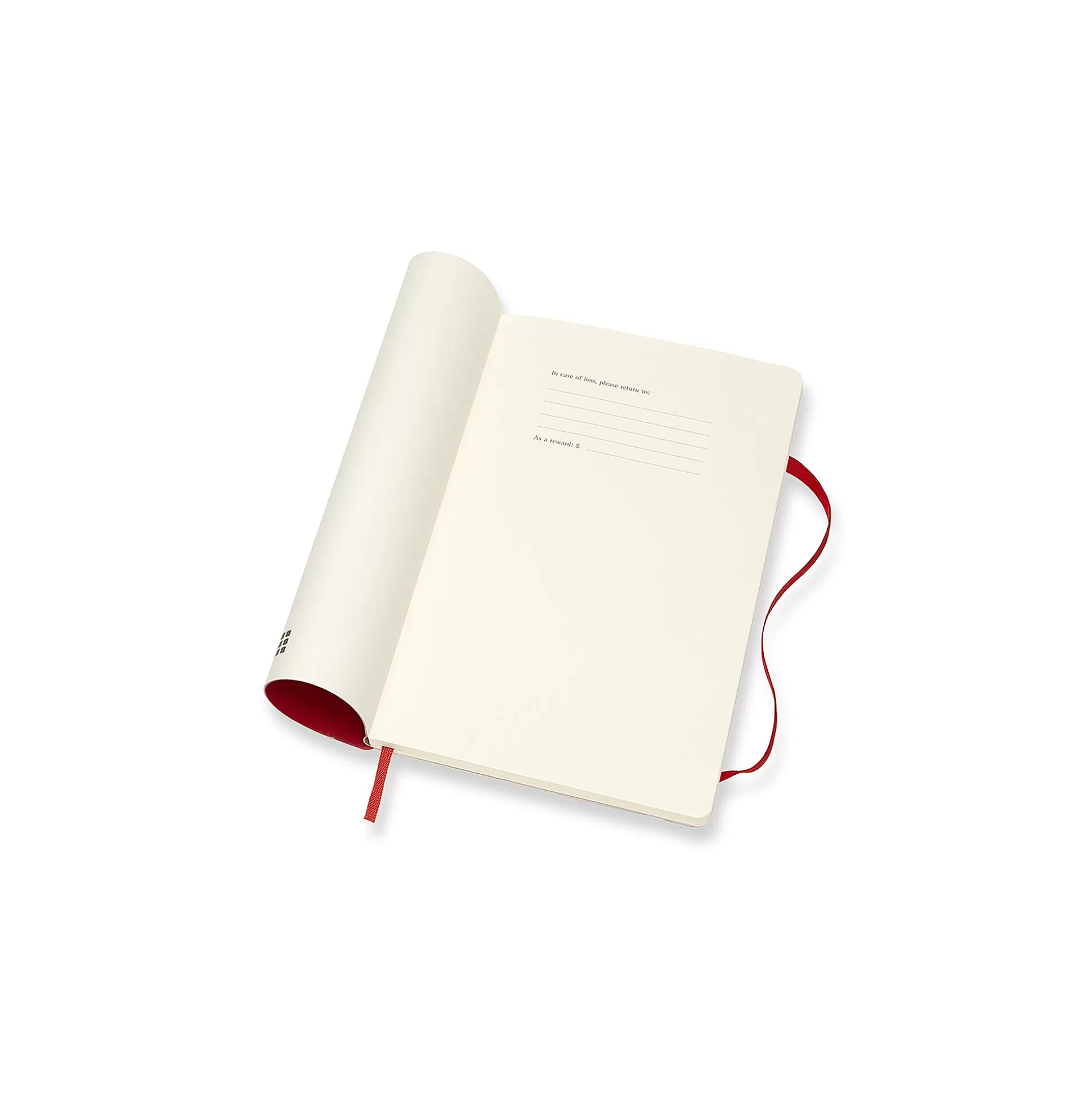 MOLESKINE Agenda's-Agenda L 13X21Cm 1 Week Op 2 Pagina's Soft Cover Rood