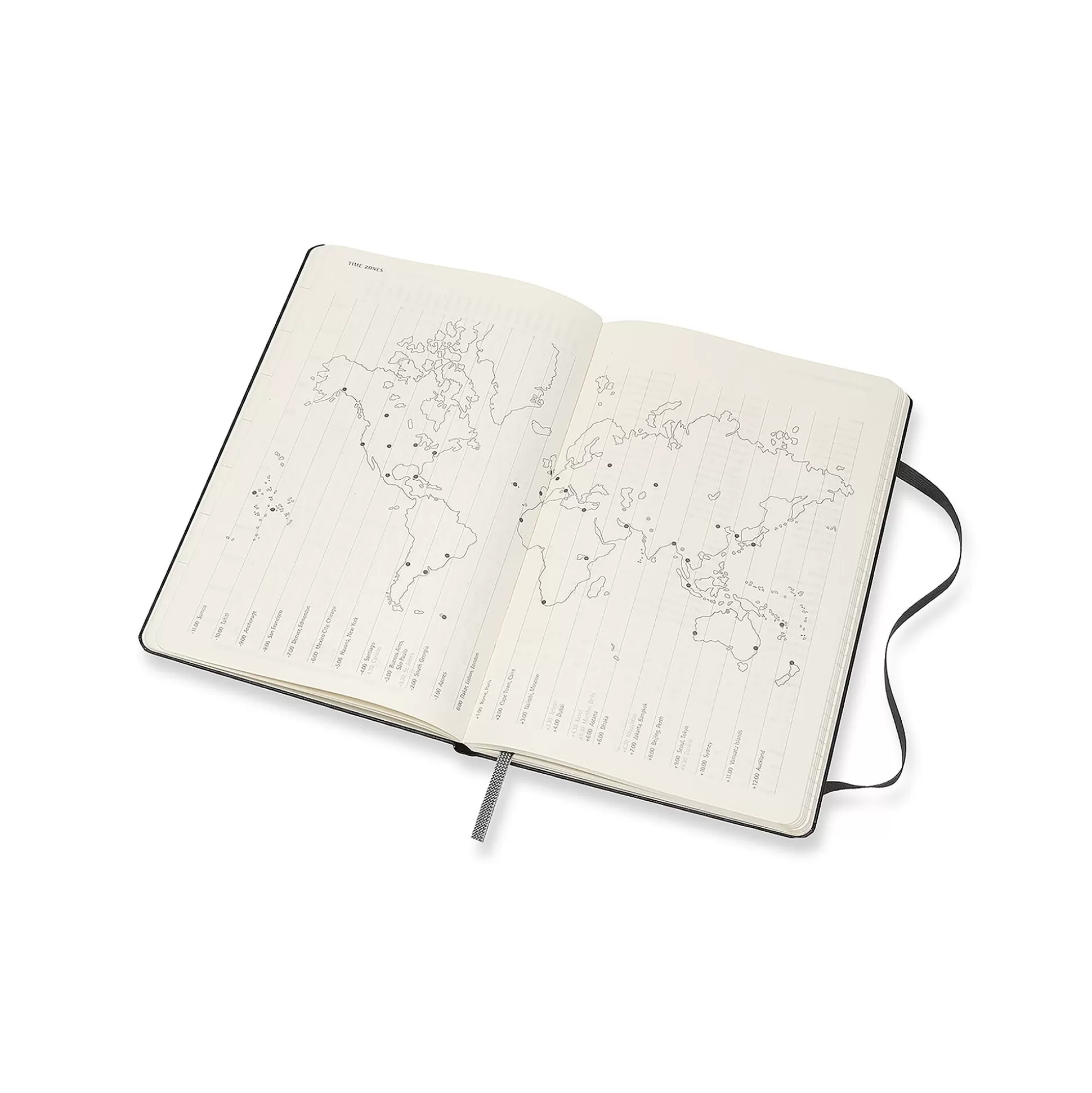 MOLESKINE Agenda's-Agenda L 21X13Cm 1 Week Op 2 Pagina's Hard Cover Zwart