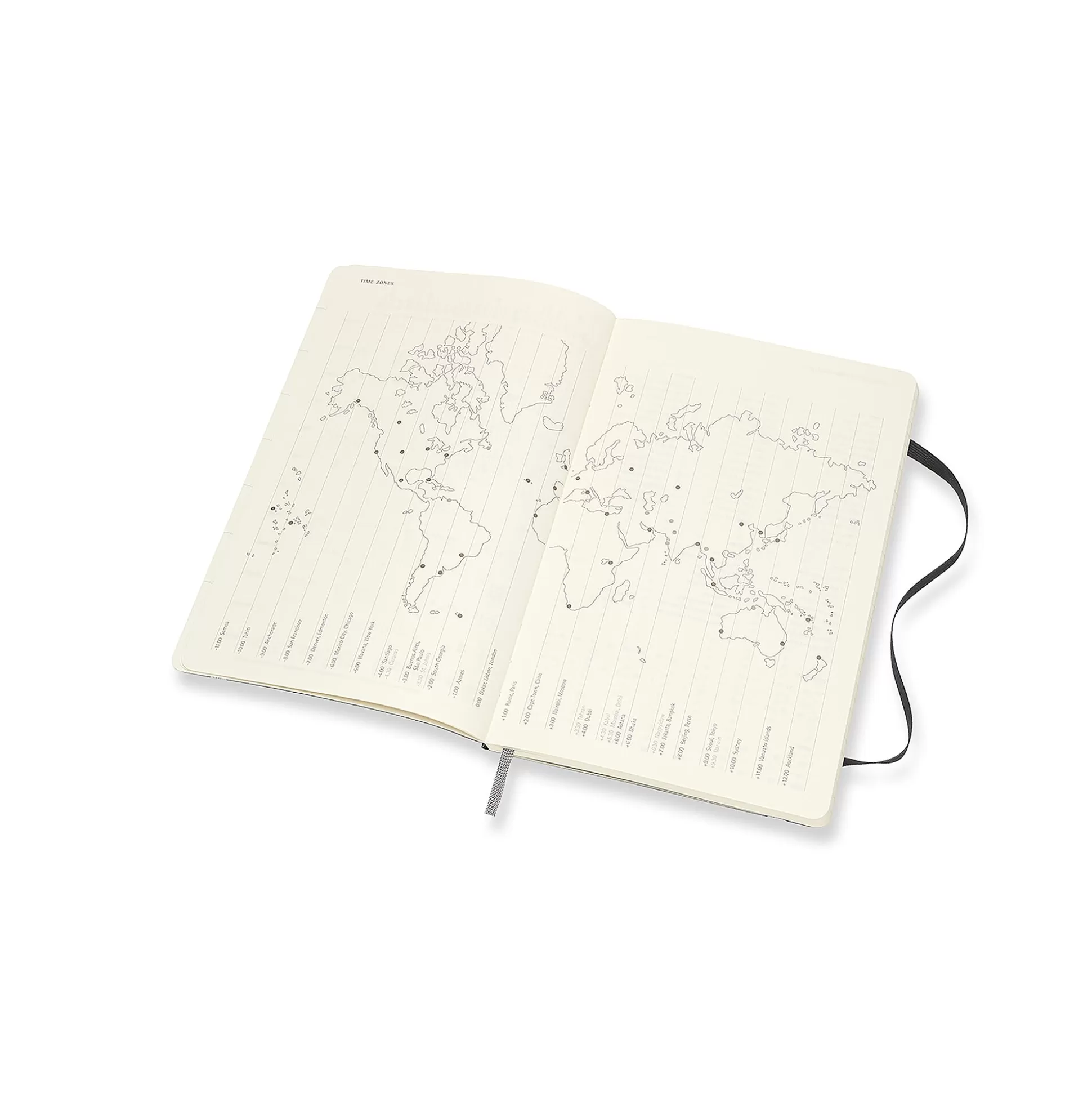 MOLESKINE Agenda's-Agenda L 21X13Cm 1 Week Op 2 Pagina's Soft Cover Zwart