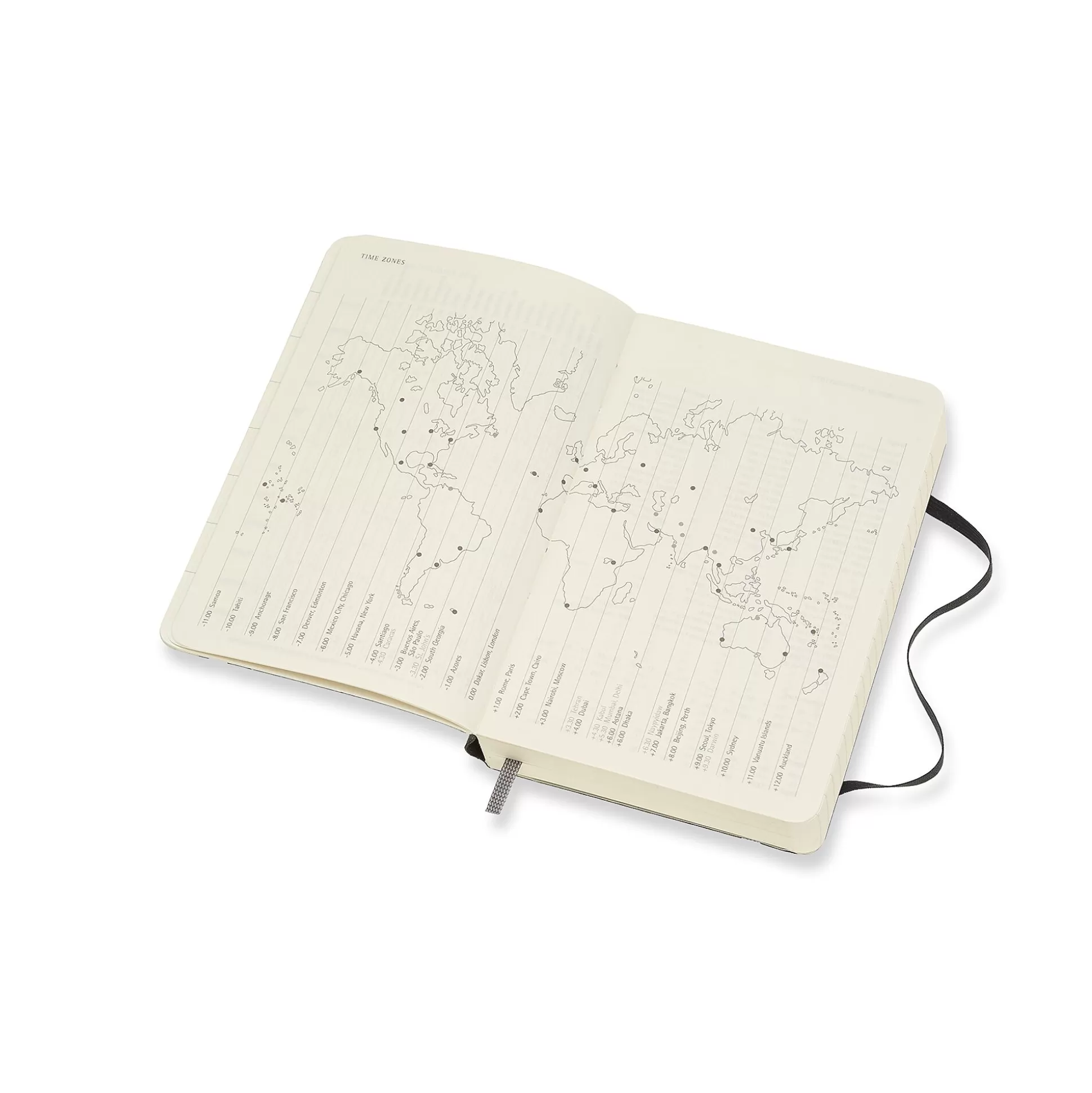 MOLESKINE Agenda's-Agenda P 14X9Cm 1 Dag Per Pagina Soft Cover Zwart
