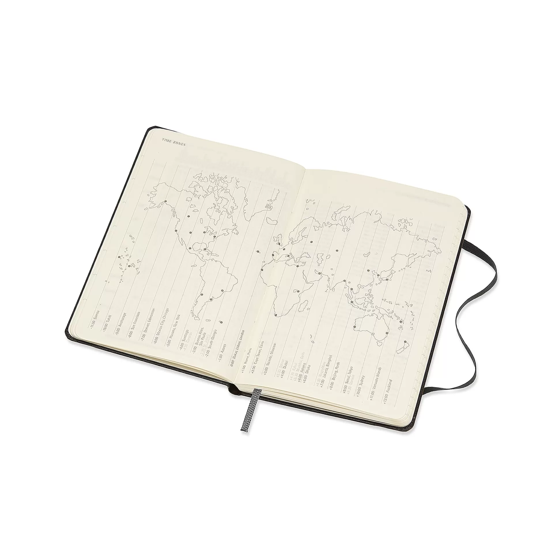 MOLESKINE Agenda's-Agenda P 14X9Cm 1 Week Op 2 Pagina's Hard Cover Zwart