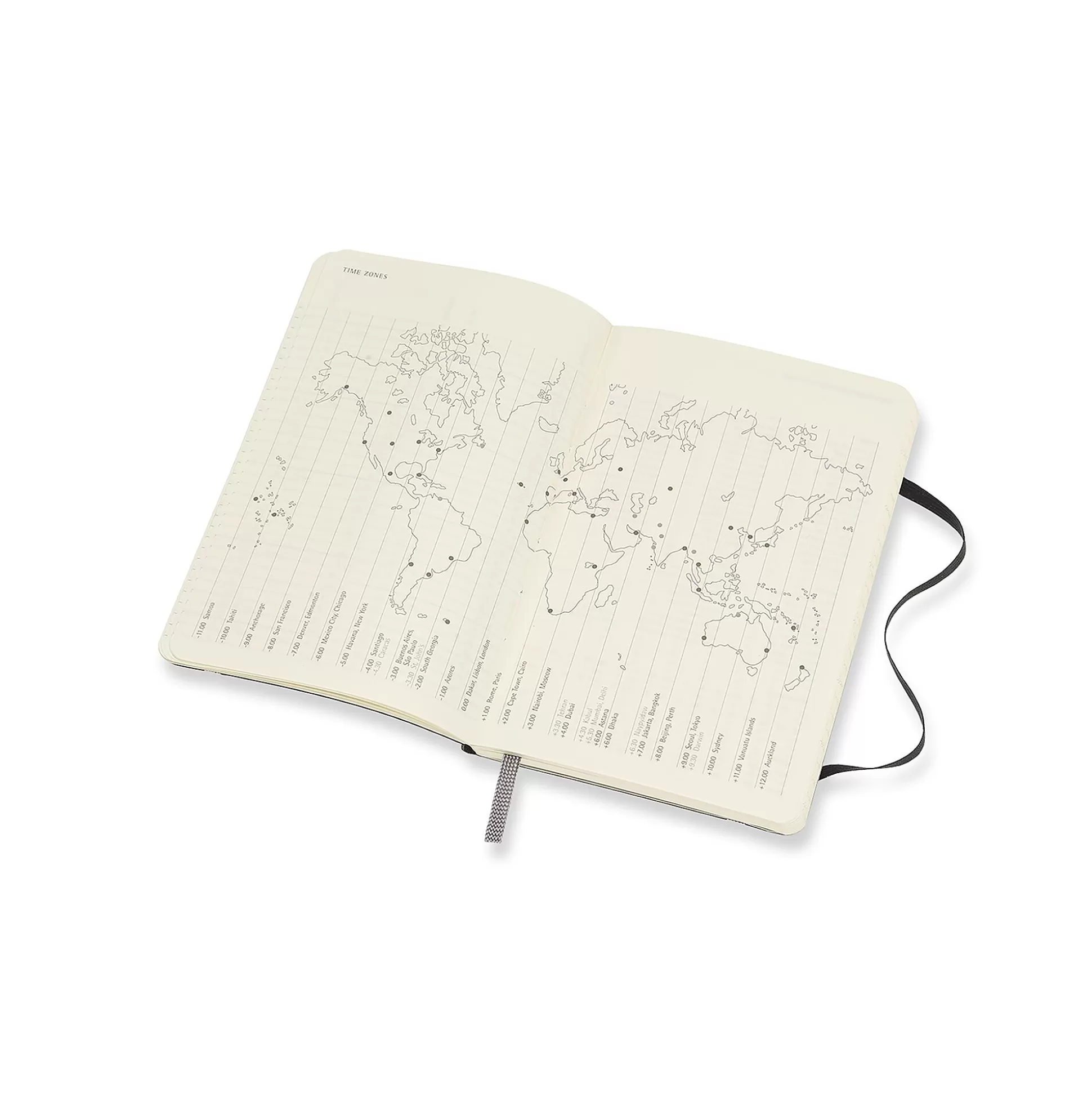 MOLESKINE Agenda's-Agenda P 14X9Cm 1 Week Op 2 Pagina's Soft Cover Zwart