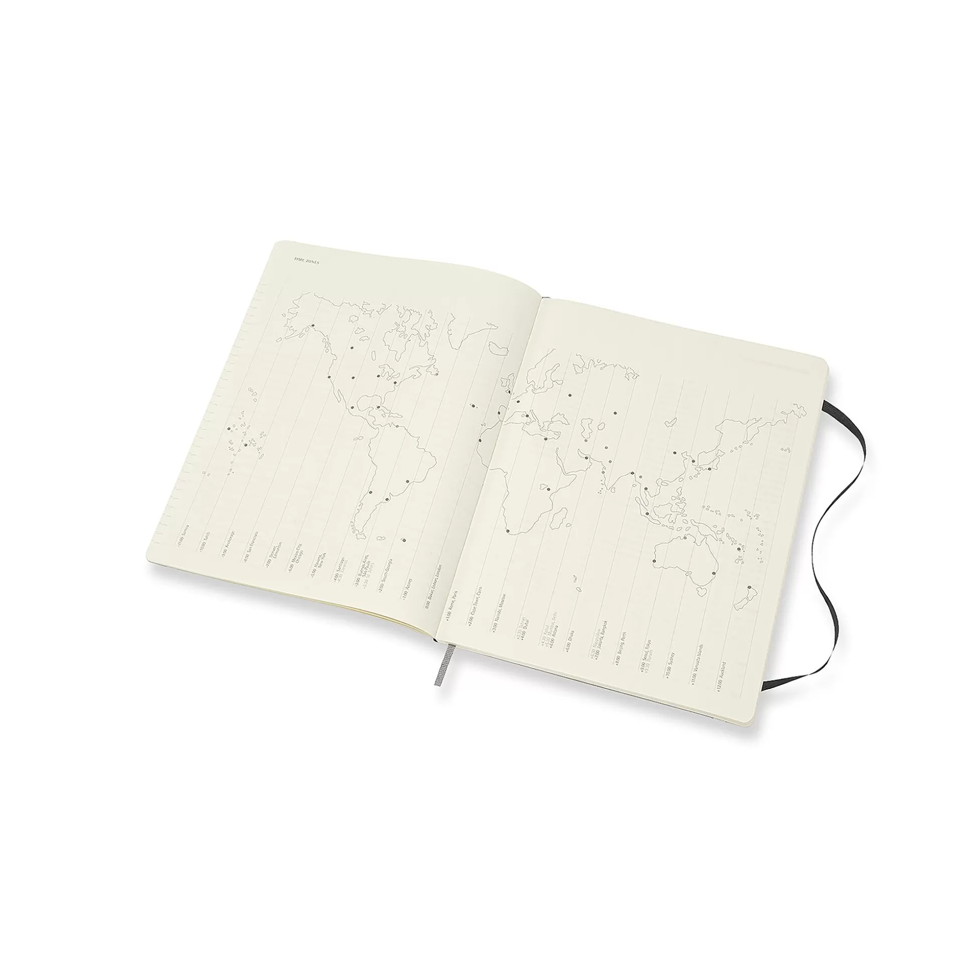 MOLESKINE Agenda's-Agenda Xl 25X19Cm 1 Maand Op 2 Pagina's 12 Maanden Zwart Cover: Soft