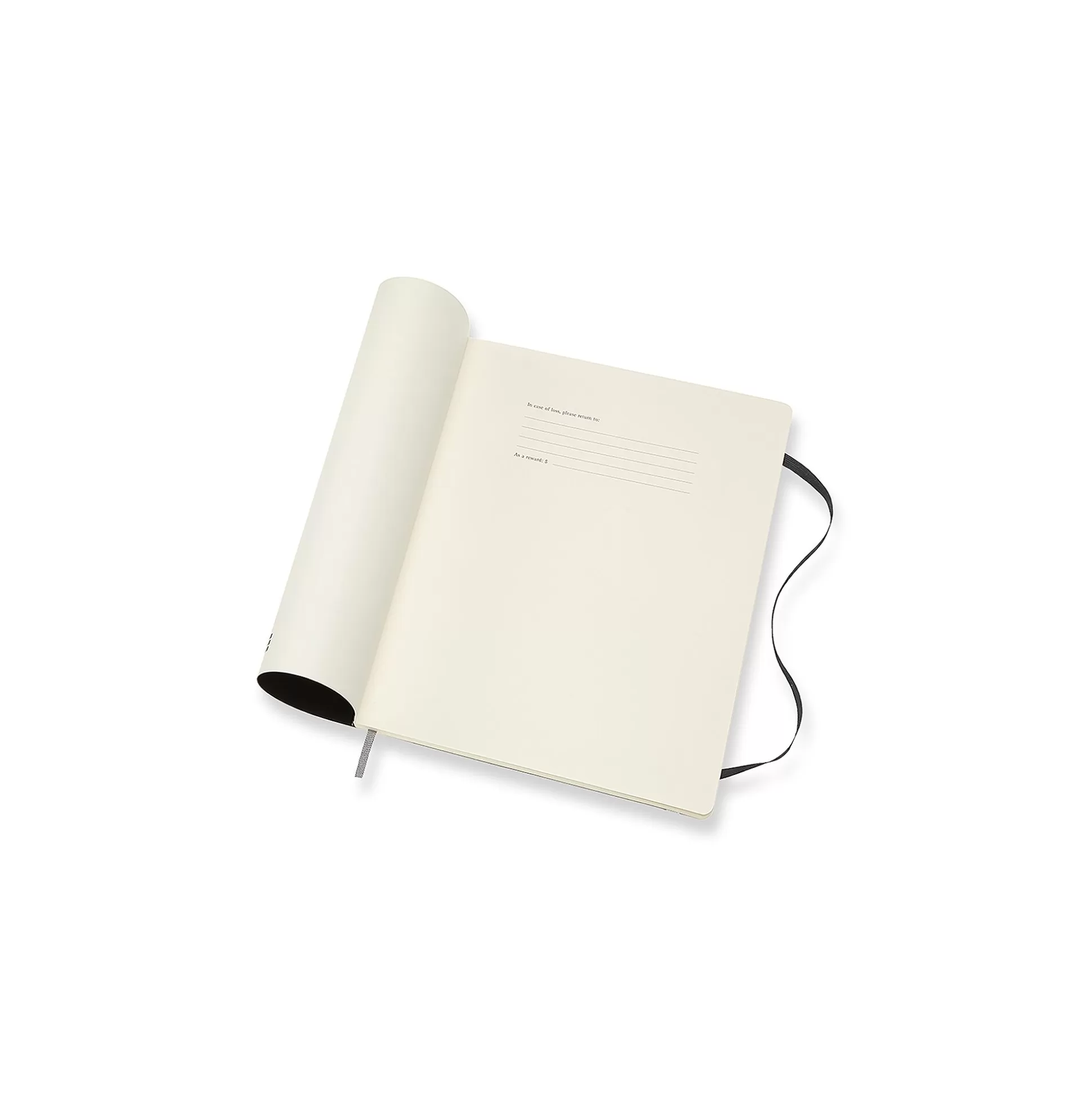 MOLESKINE Agenda's-Agenda Xl 25X19Cm 1 Maand Op 2 Pagina's 12 Maanden Zwart Cover: Soft