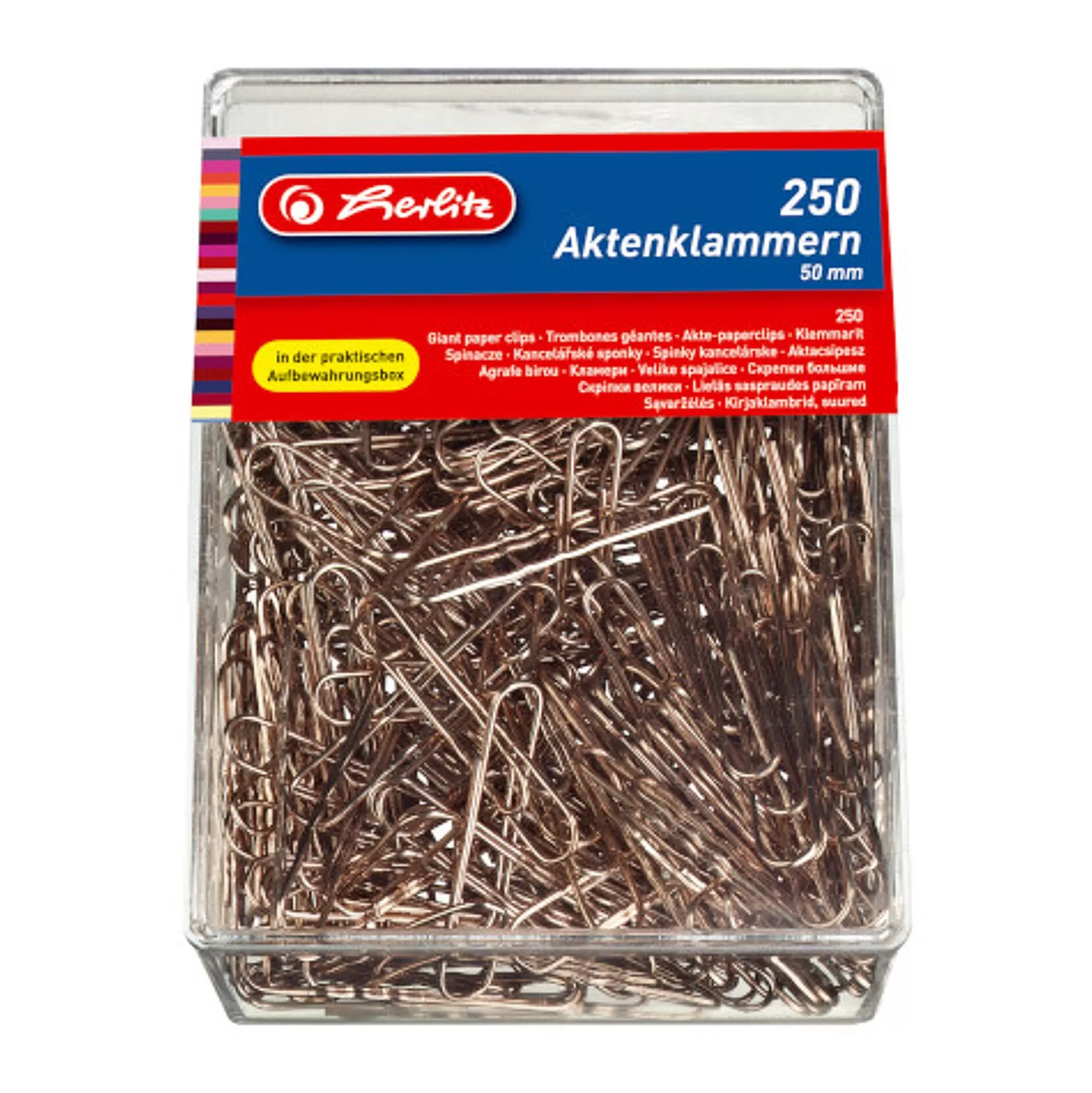 HERLITZ Perforeren, Nieten & Klemmen-Akte-Paperclip 5Cm 250 Stuks