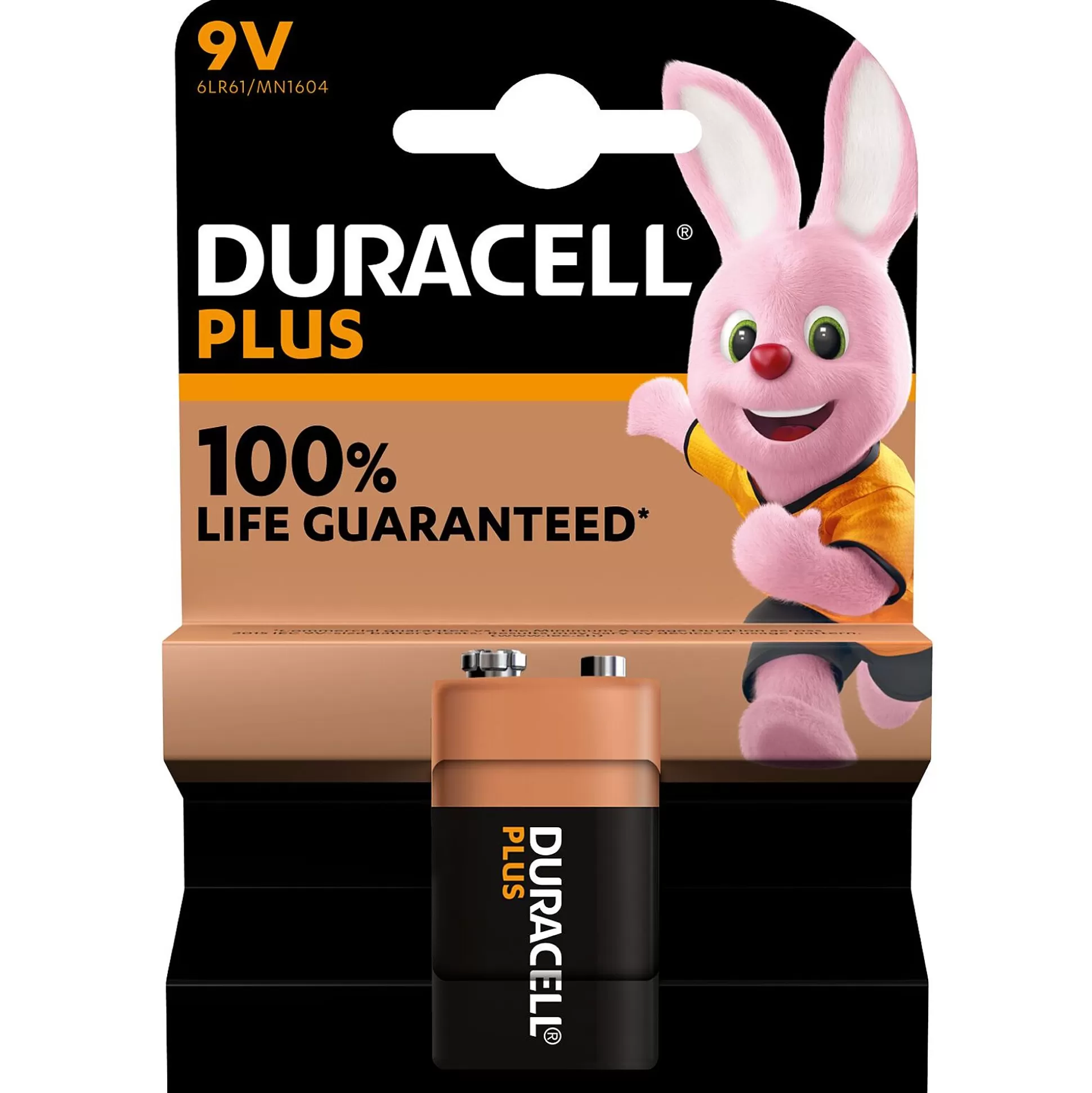 DURACELL Batterijen-Batterijen Plus 9V