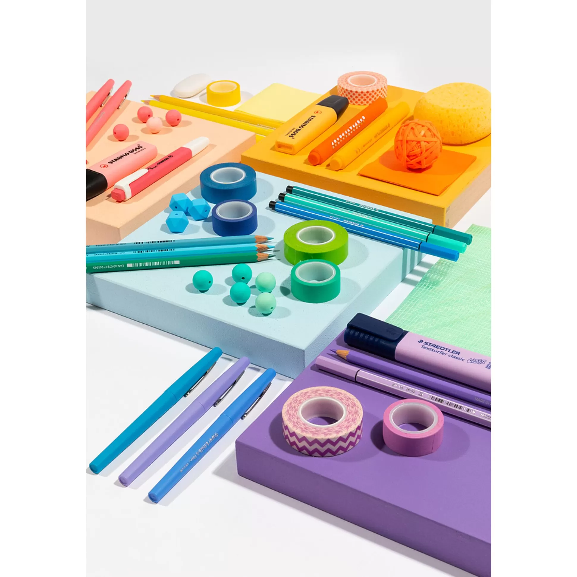 STABILO Stiften-Boss Original Markeerstift Pastel Pale Orange