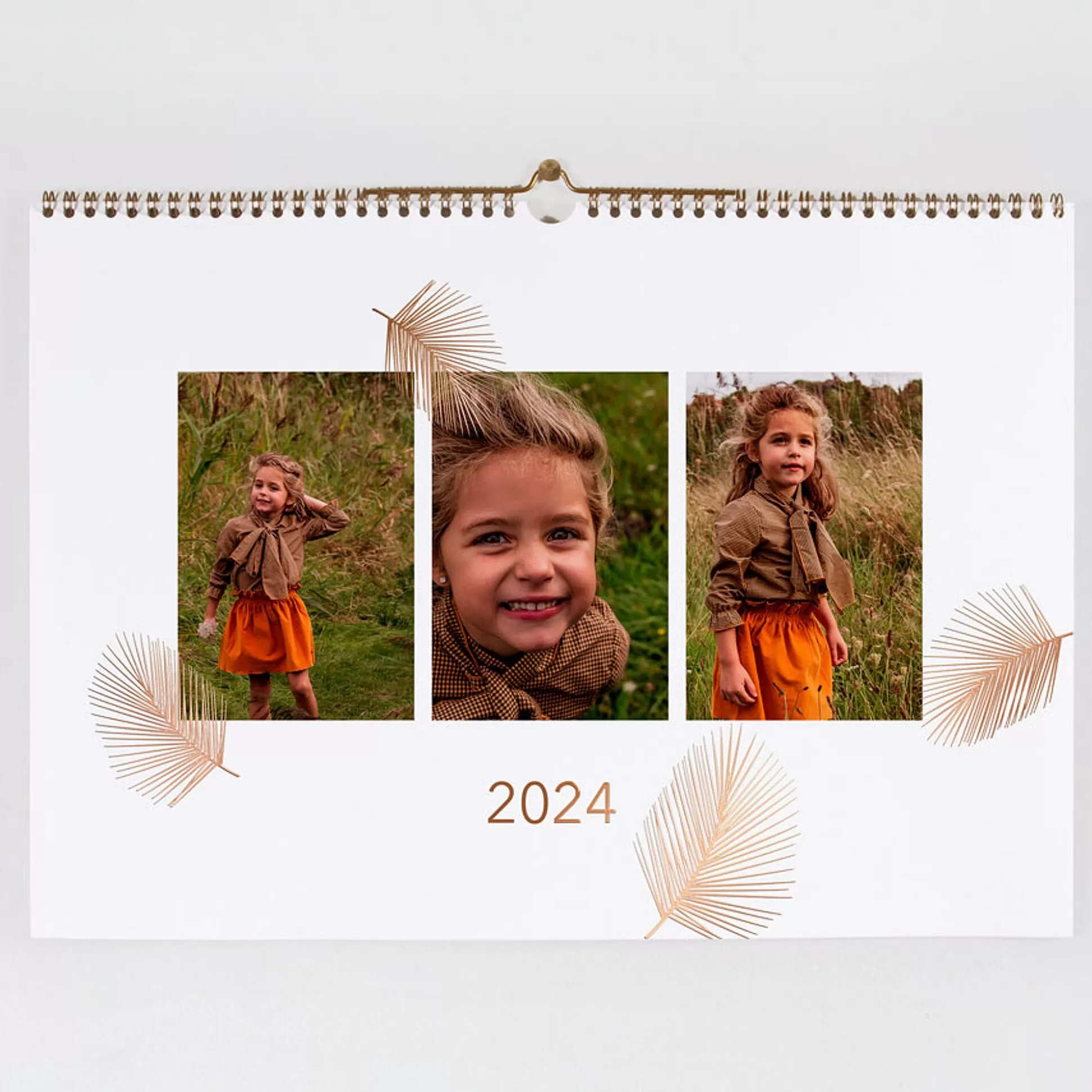 MIJN ONTWERP Mijn Ontwerp-Calendrier A3 Mural Jolies Plumes