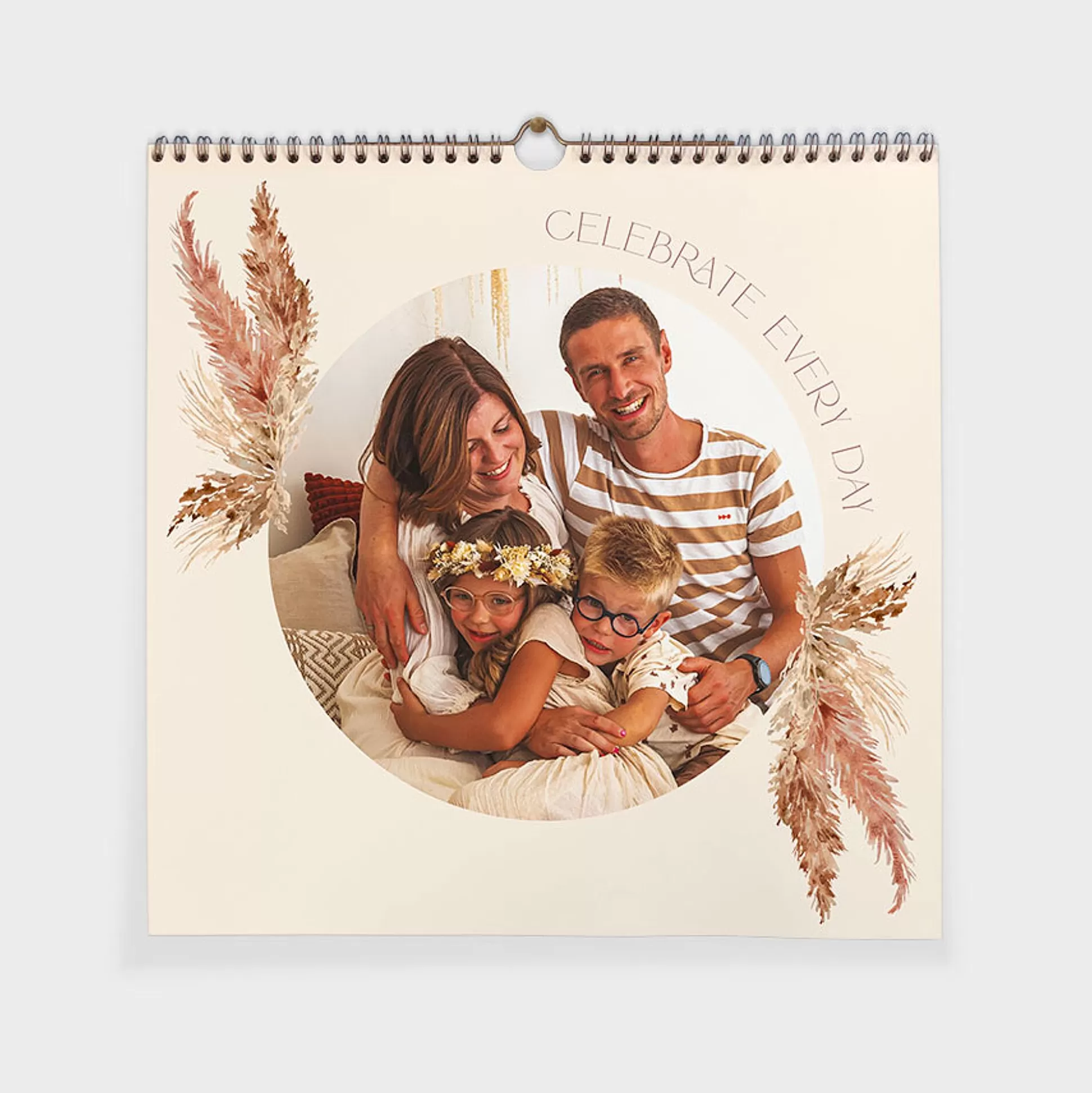 MIJN ONTWERP Mijn Ontwerp-Calendrier Mural Personnalis Herbes Des Pampas