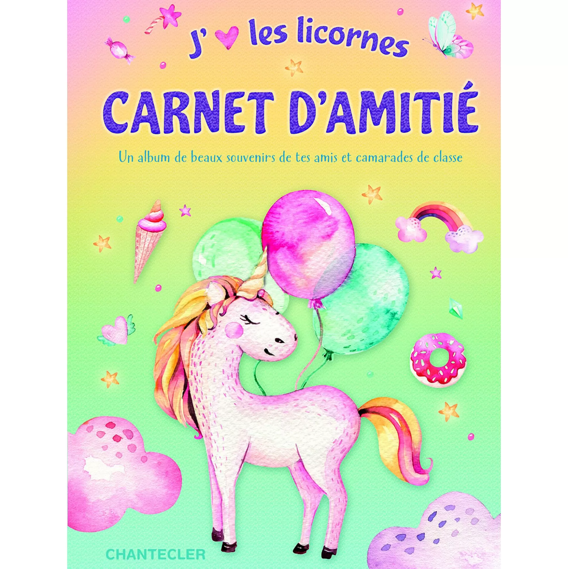 * Boeken-Carnet D'Amiti Licorne