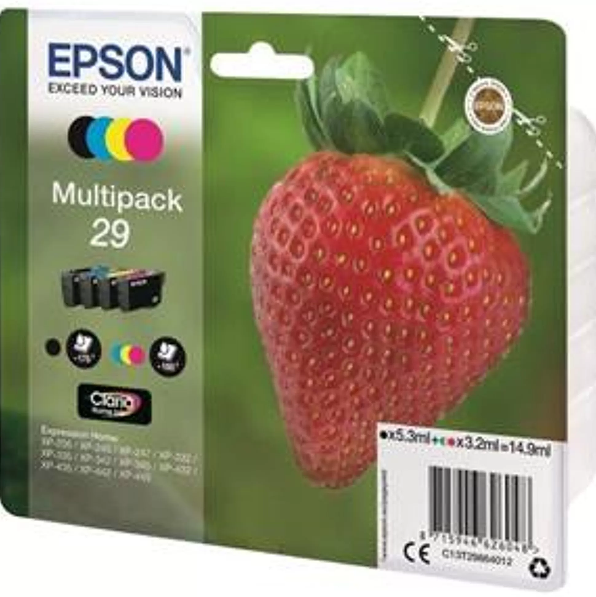 EPSON Inktpatronen-Cartridge 29 Zwart + Tricolor