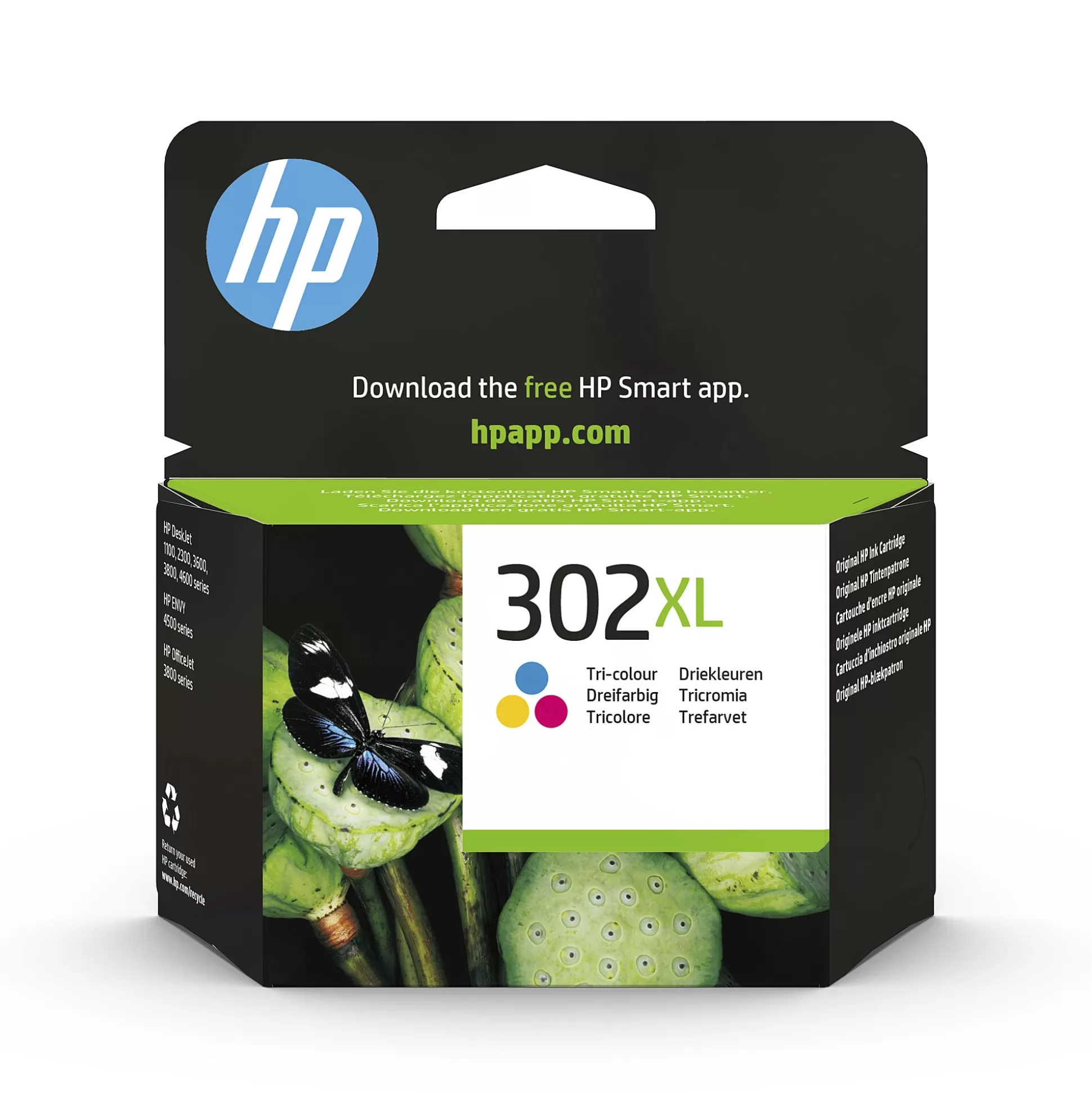 HP Inktpatronen-Cartridge 302Xl Tricolor