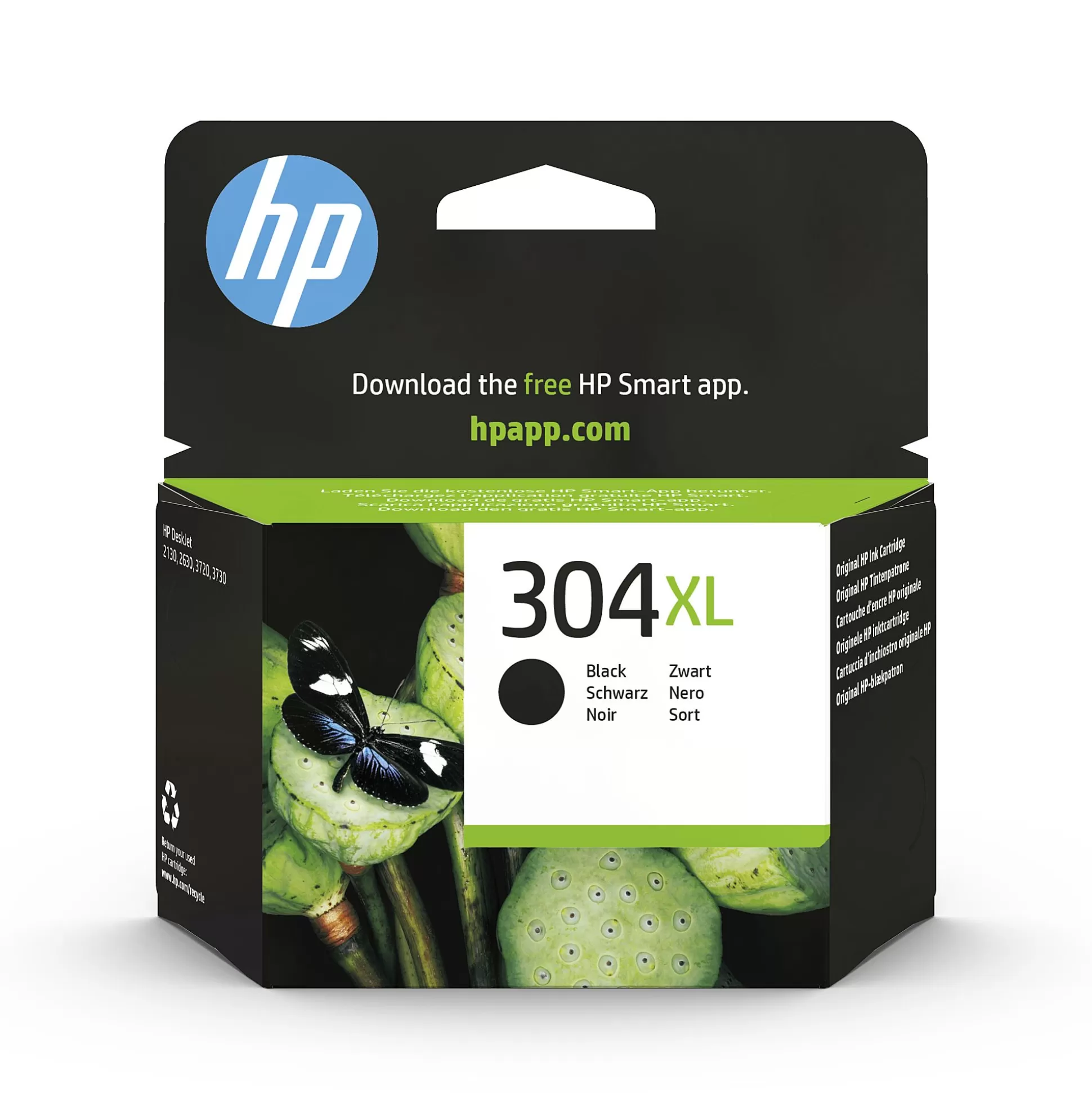 HP Inktpatronen-Cartridge 304Xl Zwart