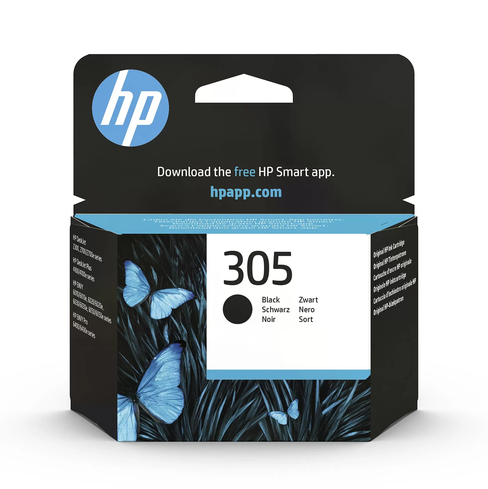 HP Inktpatronen-Cartridge 305 Zwart