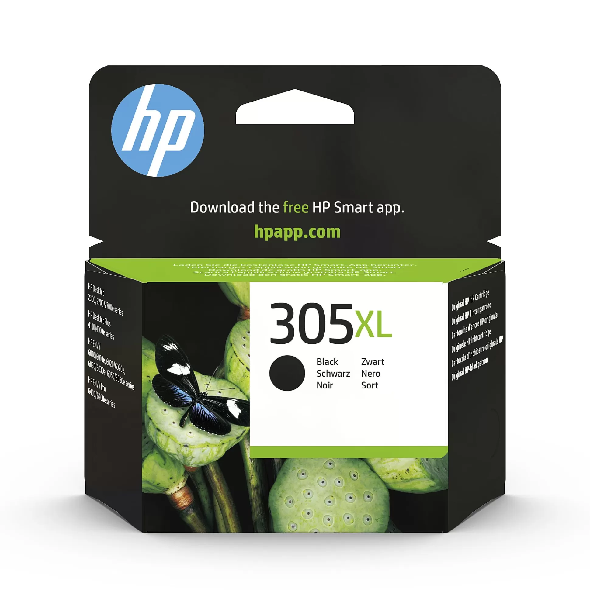 HP Inktpatronen-Cartridge 305Xl Zwart