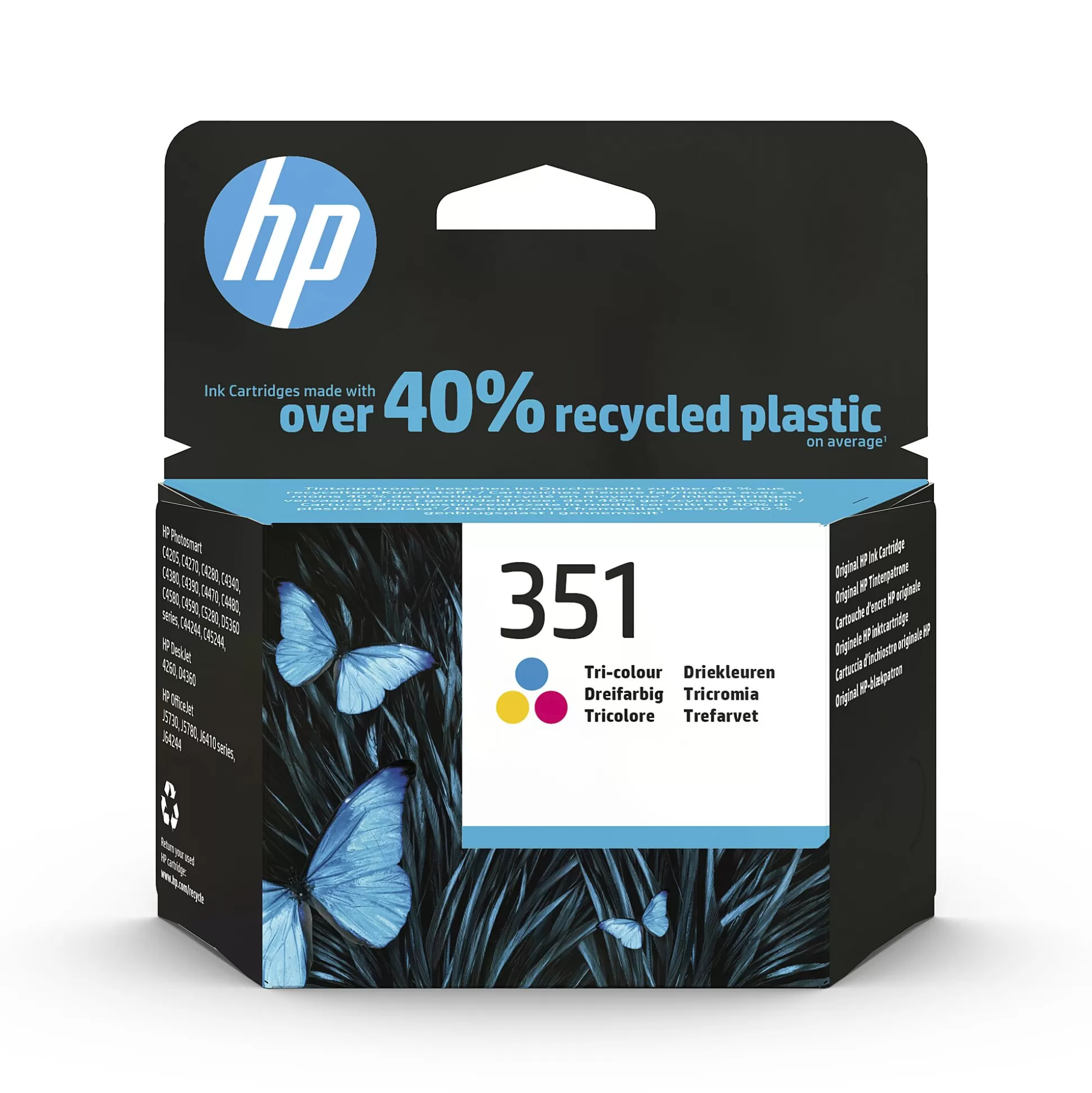 HP Inktpatronen-Cartridge 351 Tricolor