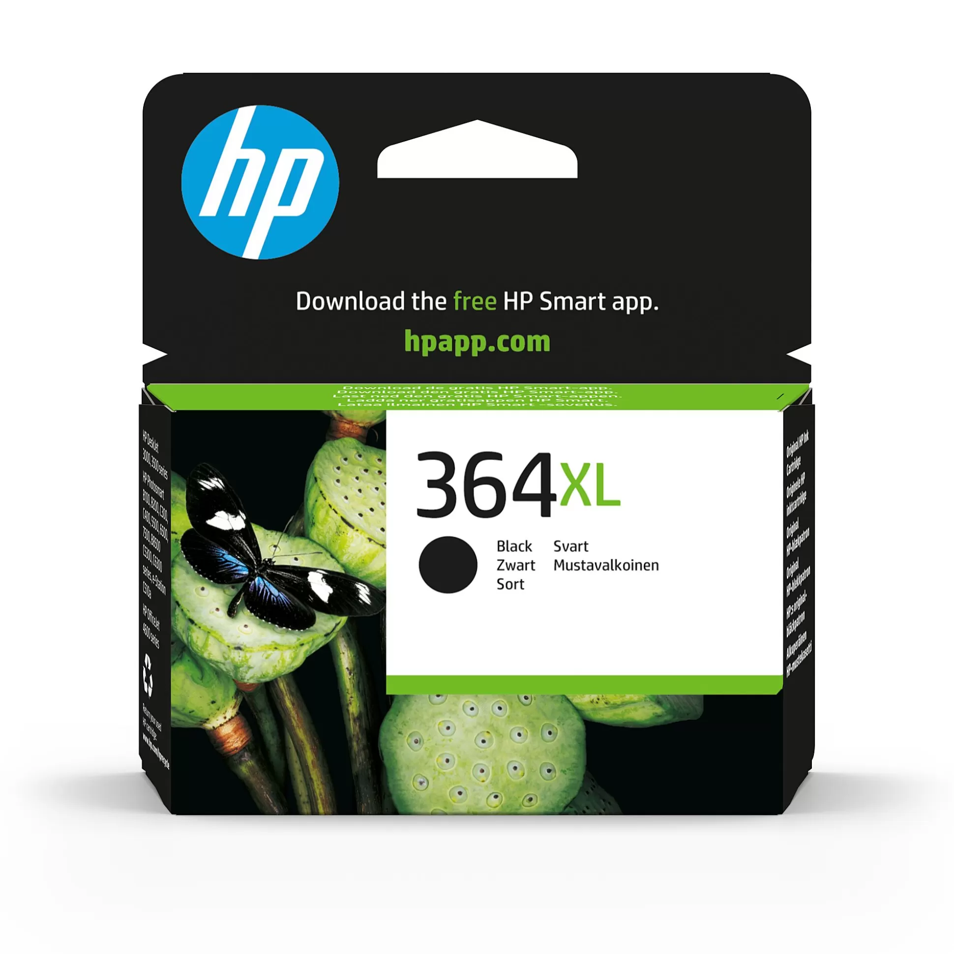 HP Inktpatronen-Cartridge 364Xl Vivera Zwart