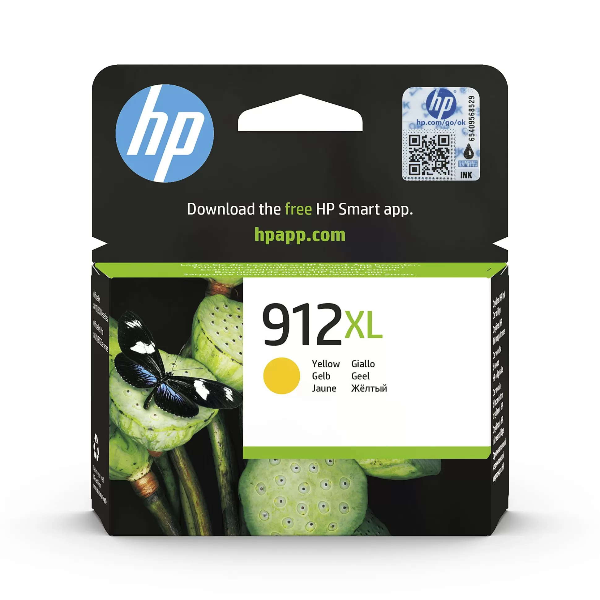 HP Inktpatronen-Cartridge 912Xl Geel