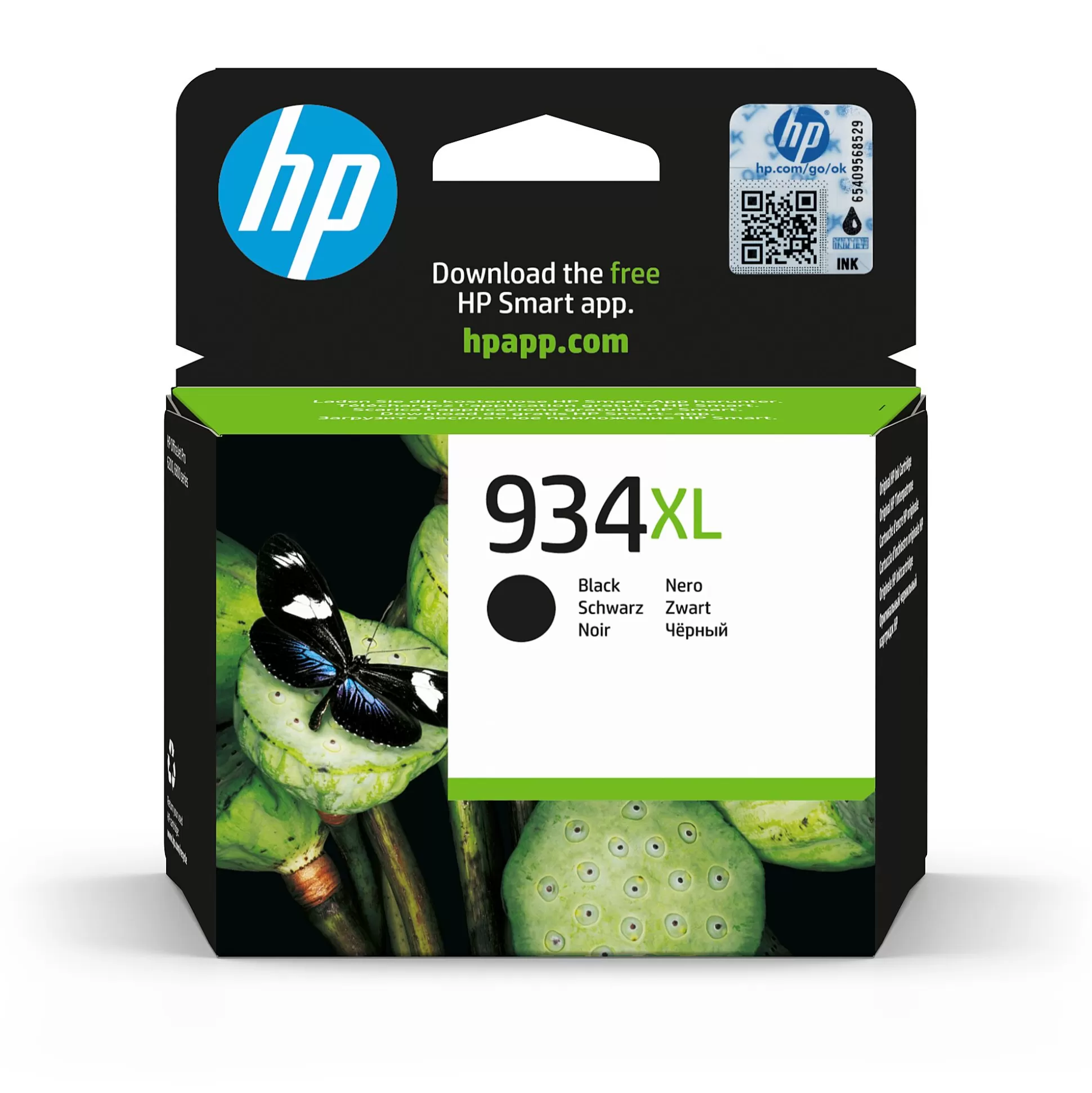 HP Inktpatronen-Cartridge 934Xl Zwart