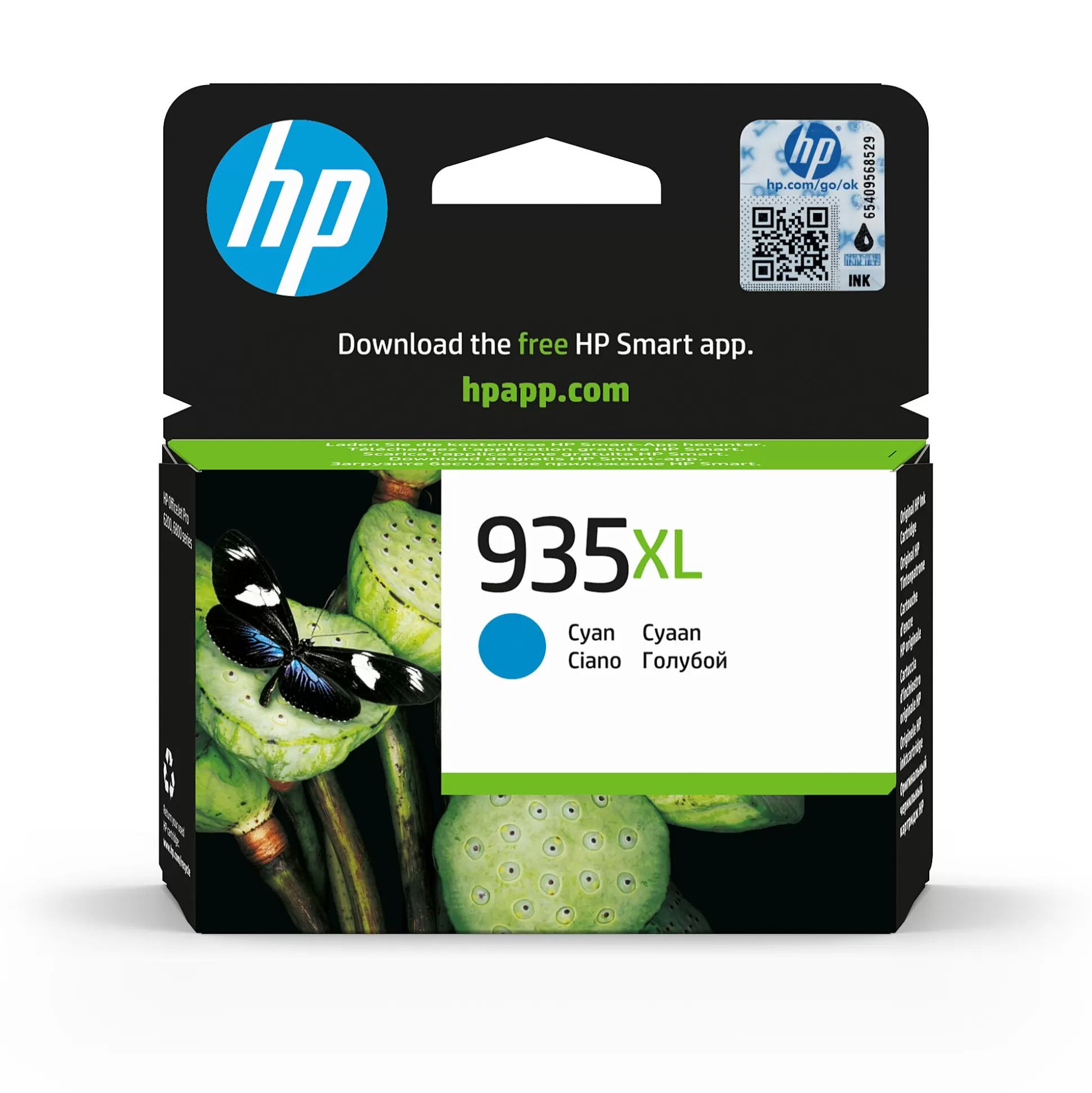 HP Inktpatronen-Cartridge 935Xl Cyaan