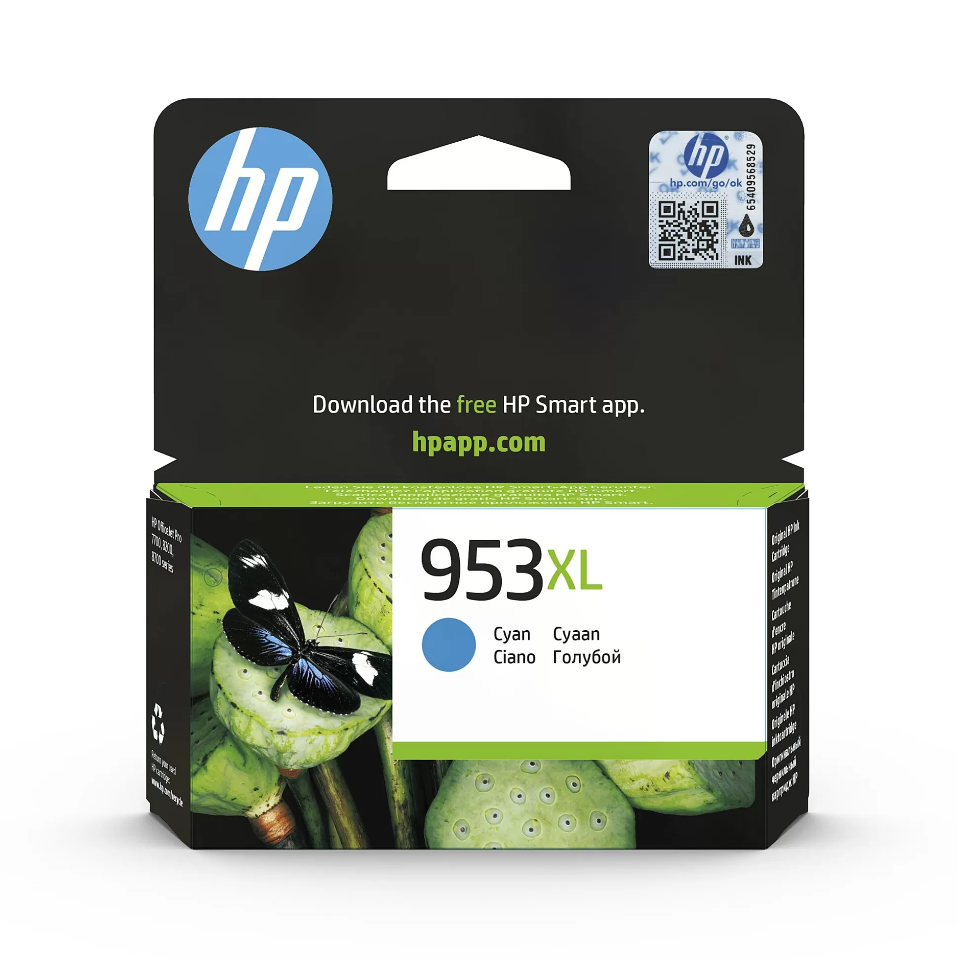 HP Inktpatronen-Cartridge 953Xl Cyaan