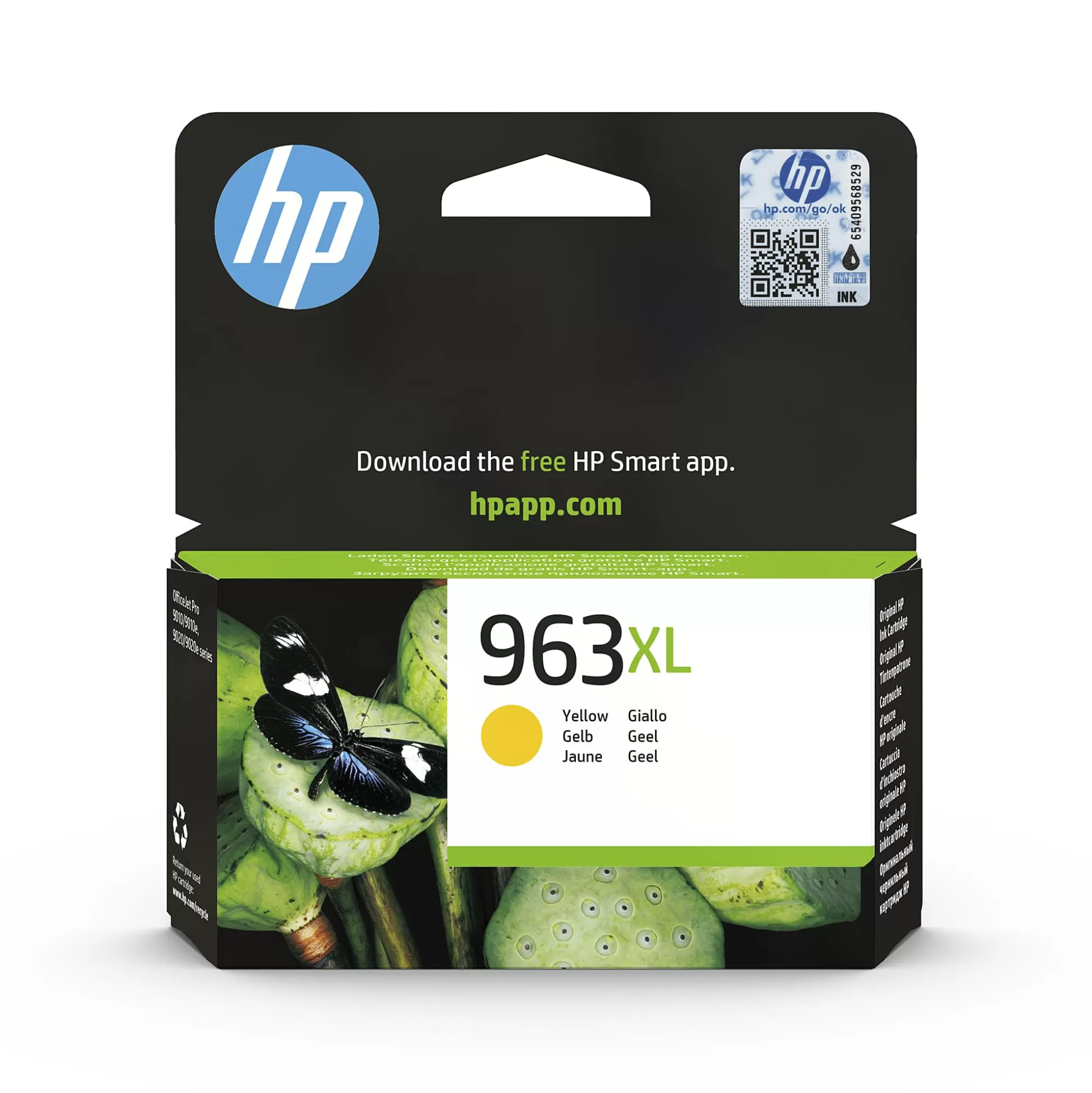 HP Inktpatronen-Cartridge 963Xl Geel