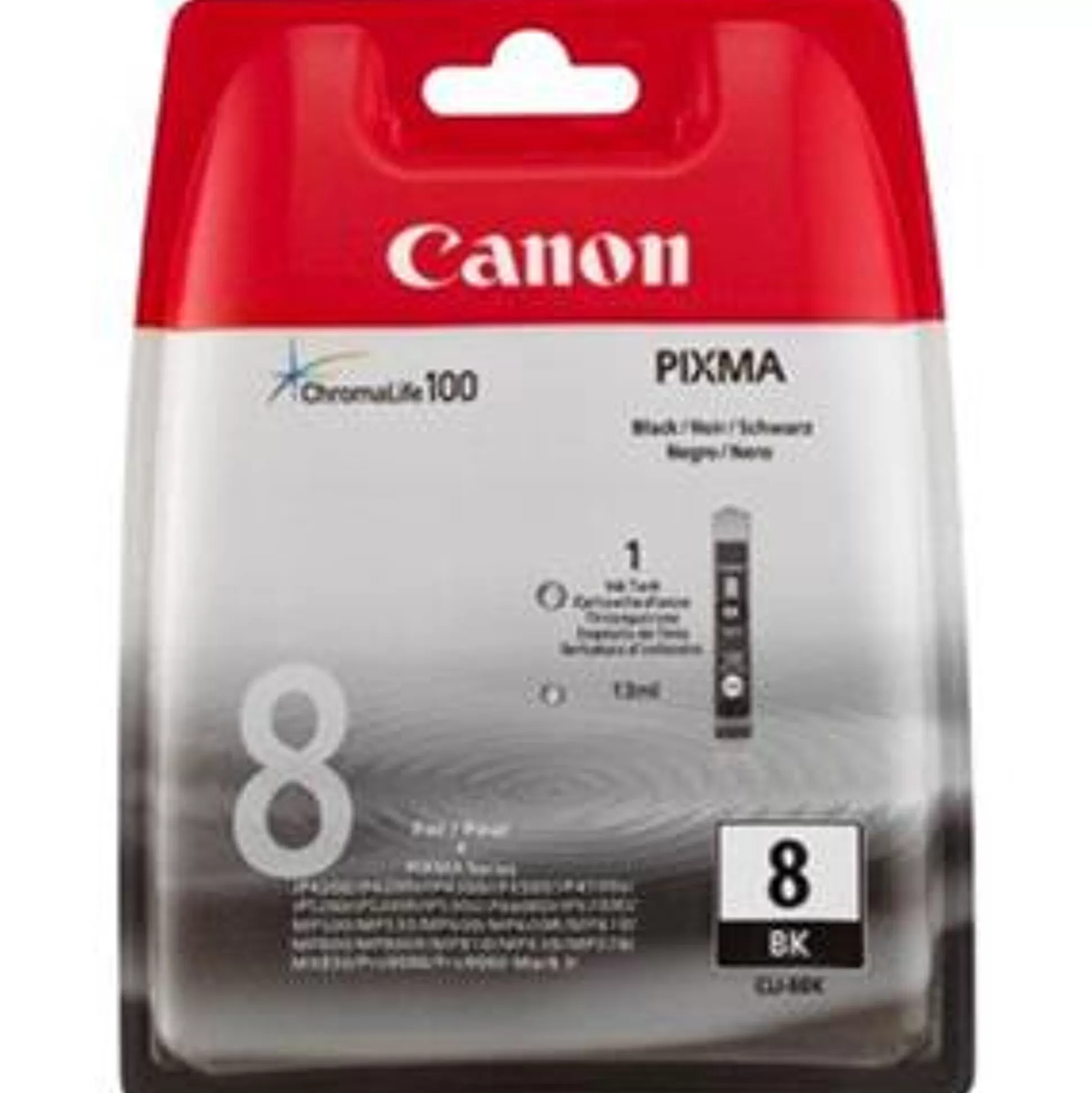 CANON Inktpatronen-Cartridge Cli-8 Zwart