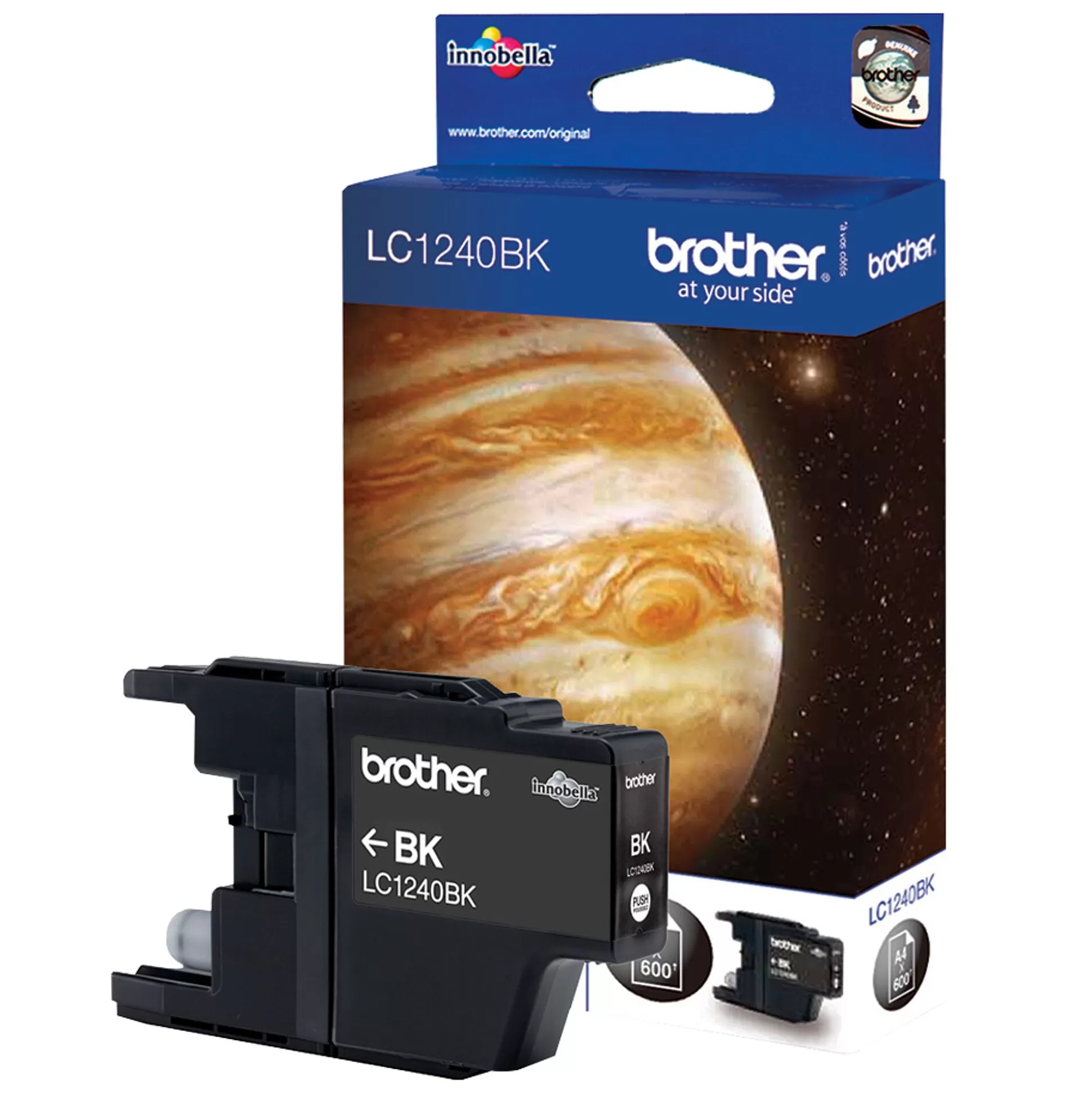 BROTHER Inktpatronen-Cartridge Lc1240 Zwart