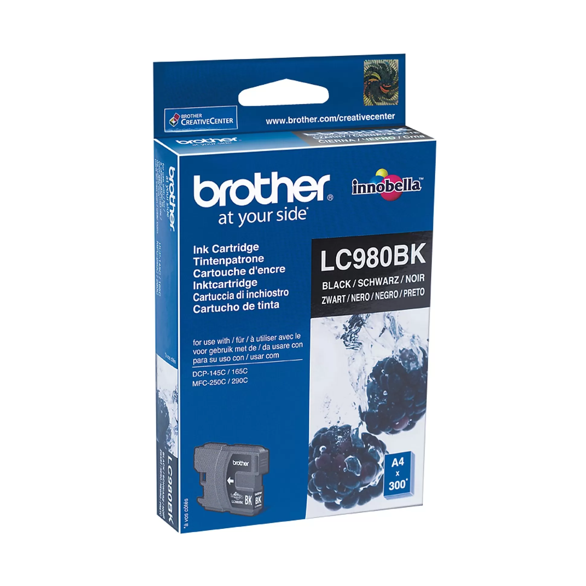 BROTHER Inktpatronen-Cartridge Lc980 Zwart