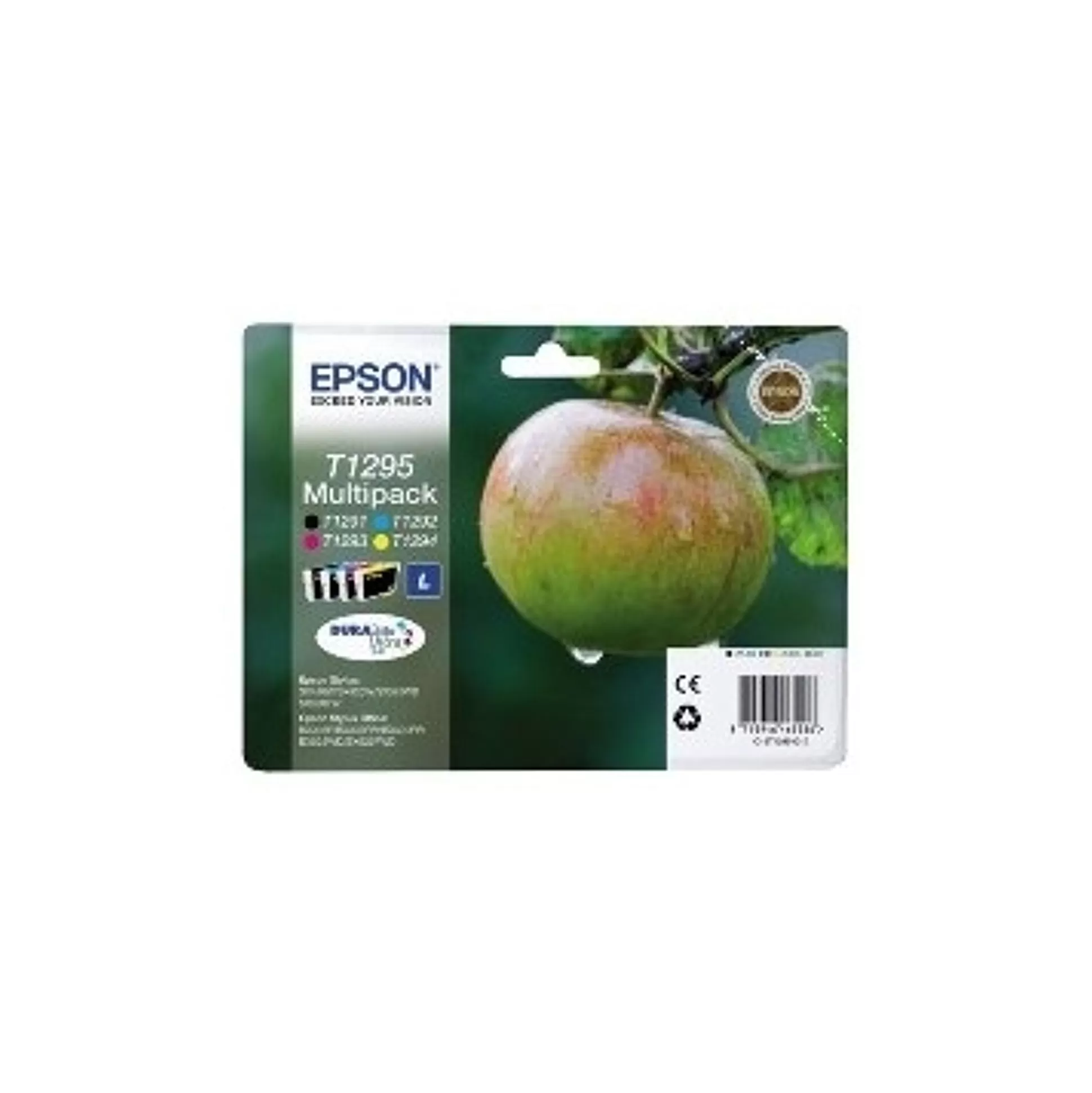 EPSON Inktpatronen-Cartridge T1295 Zwart + Tricolor