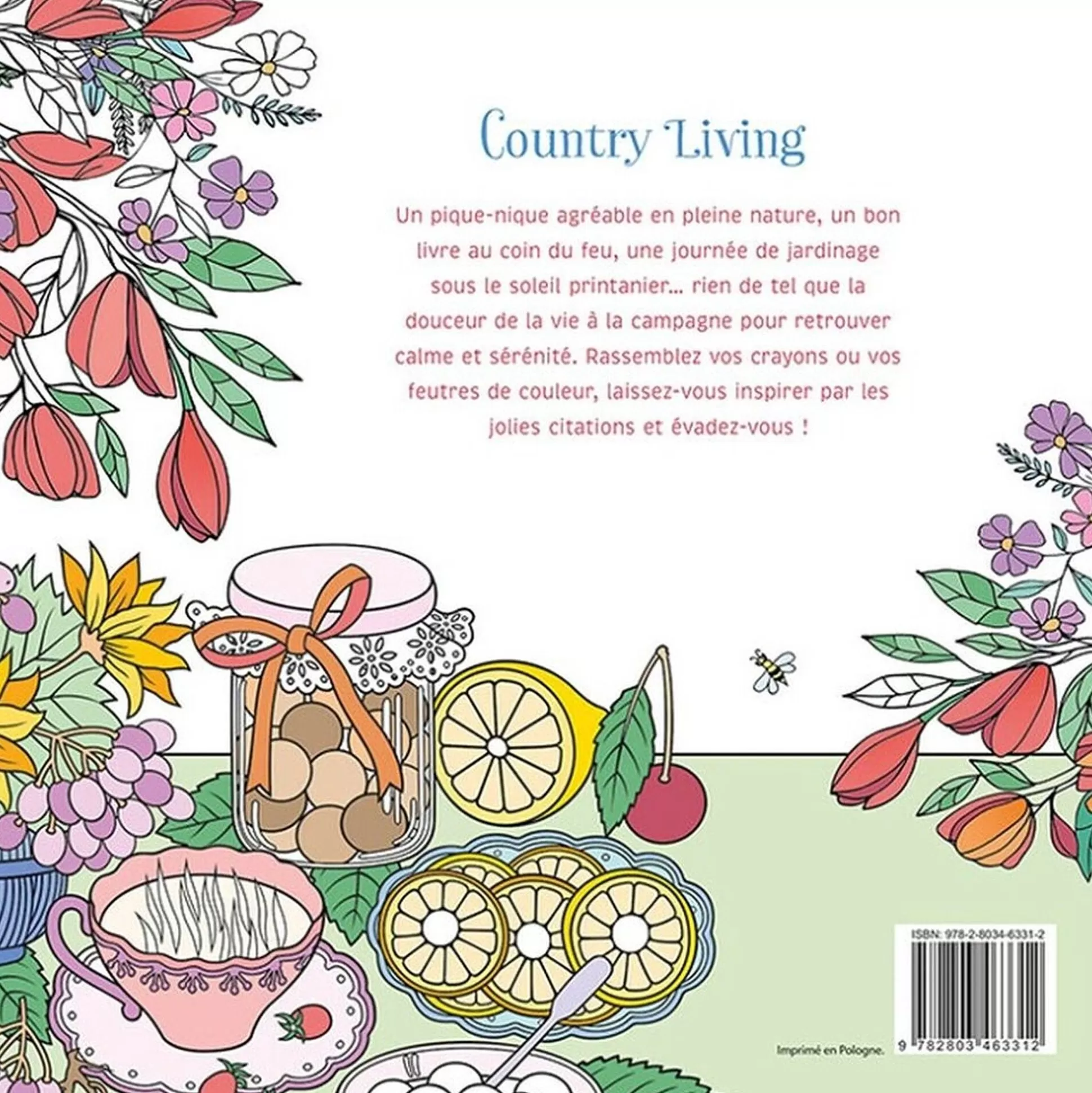 * Kleurboeken-Coloriage Pour Adultes - Country Living