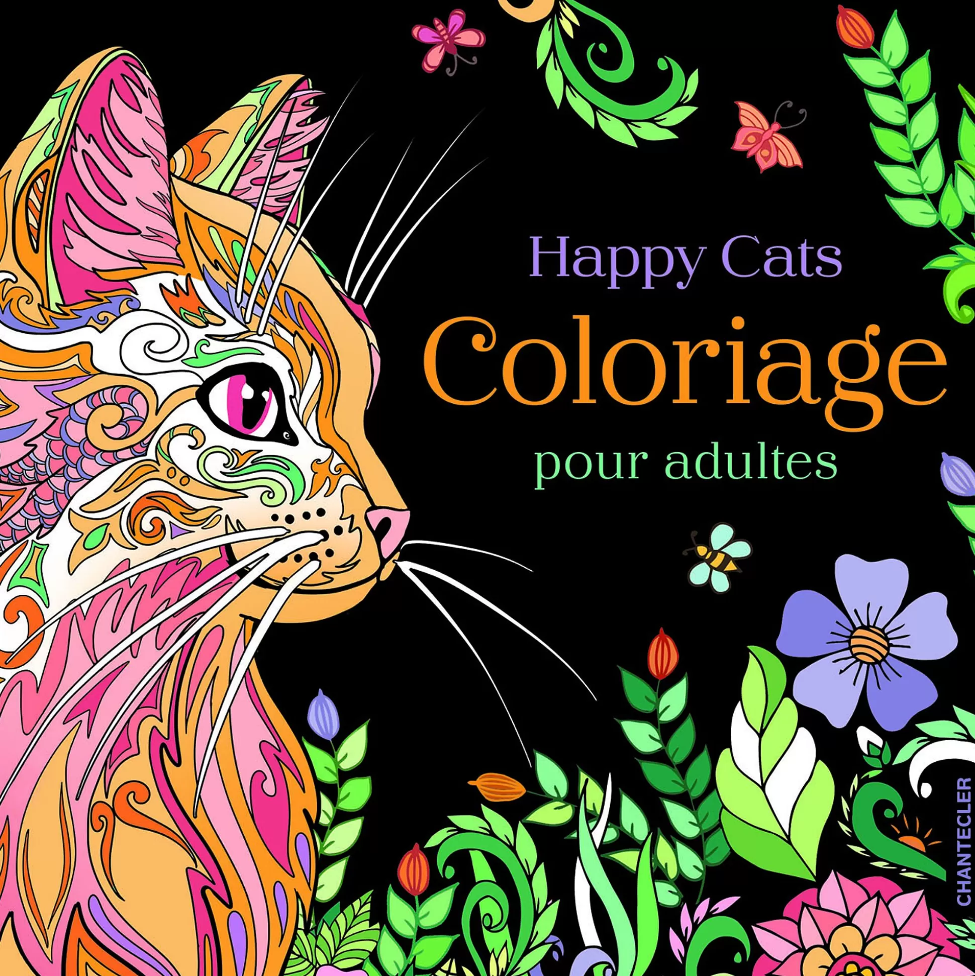 * Kleurboeken-Coloriage Pour Adultes - Happy Cats