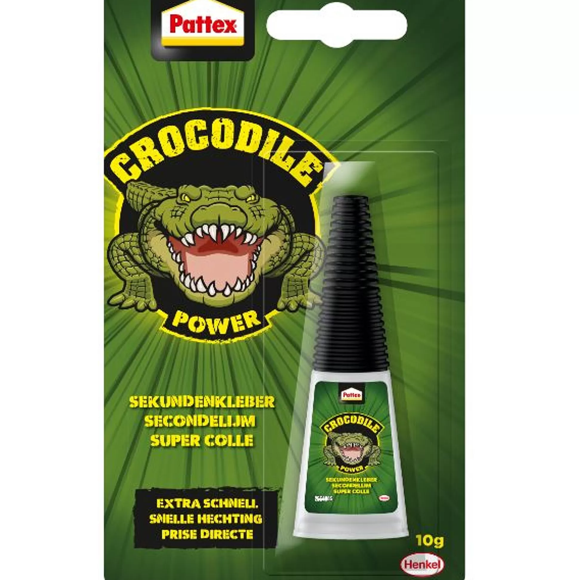 PATTEX Lijmen-Crocodile Secondelijm 10G