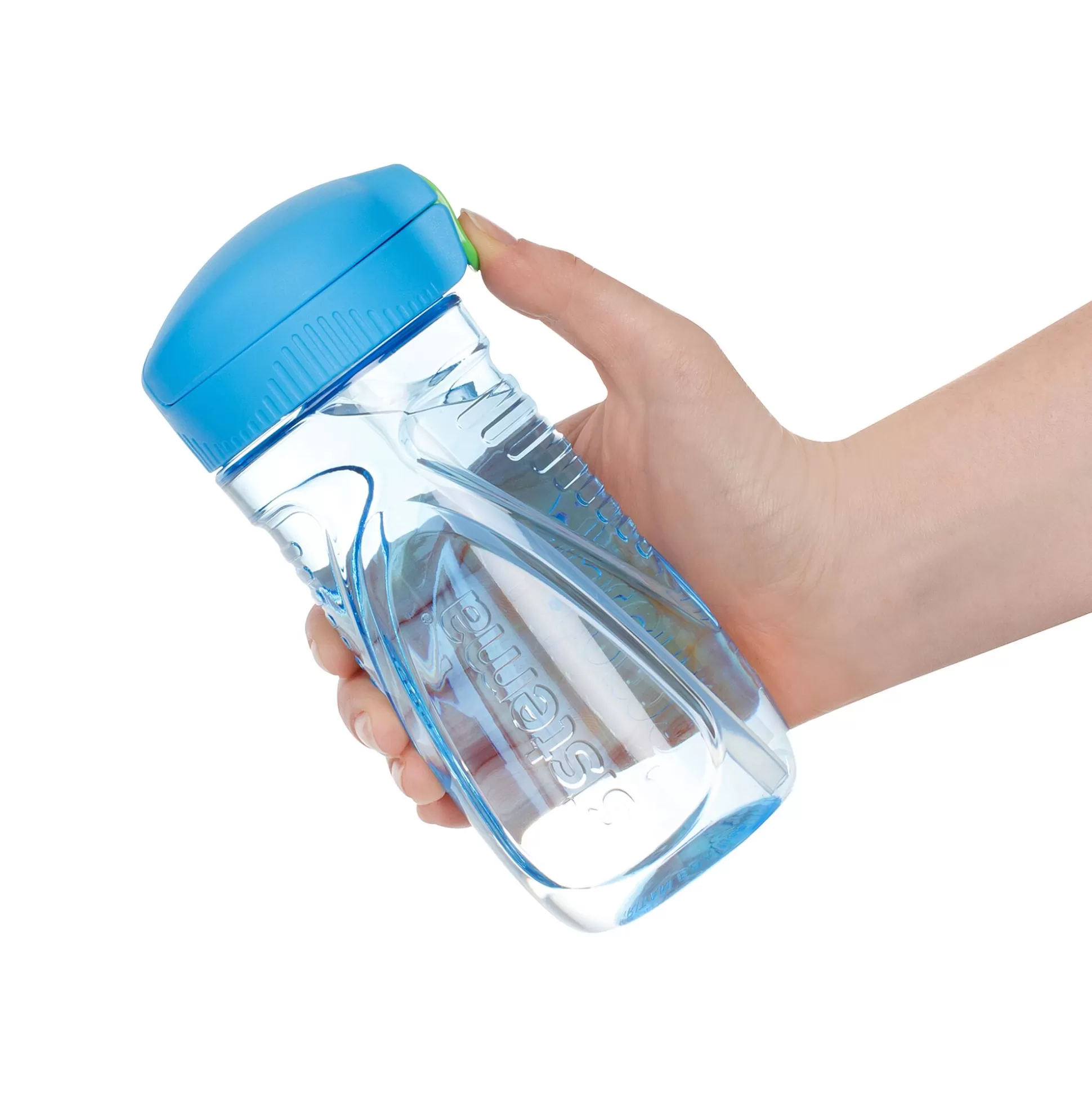 SISTEMA Drinkflessen-Drinkfles 520Ml Met Rietje Hydrate Quick Flip Tritan Blauw