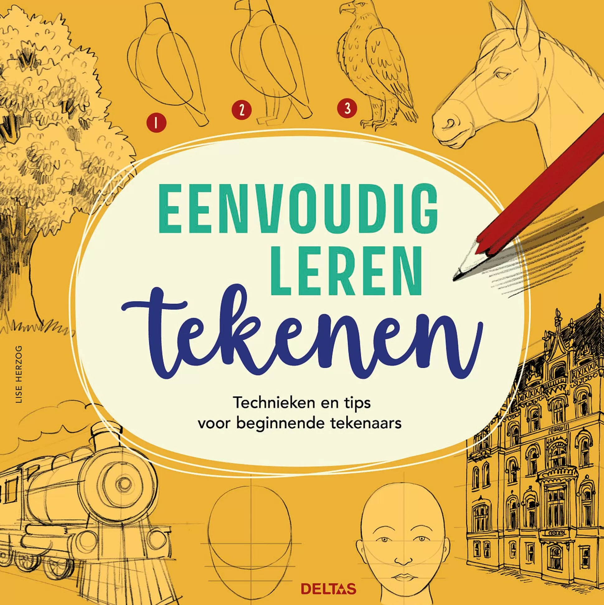 * Kleurboeken-Eenvoudig Leren Tekenen