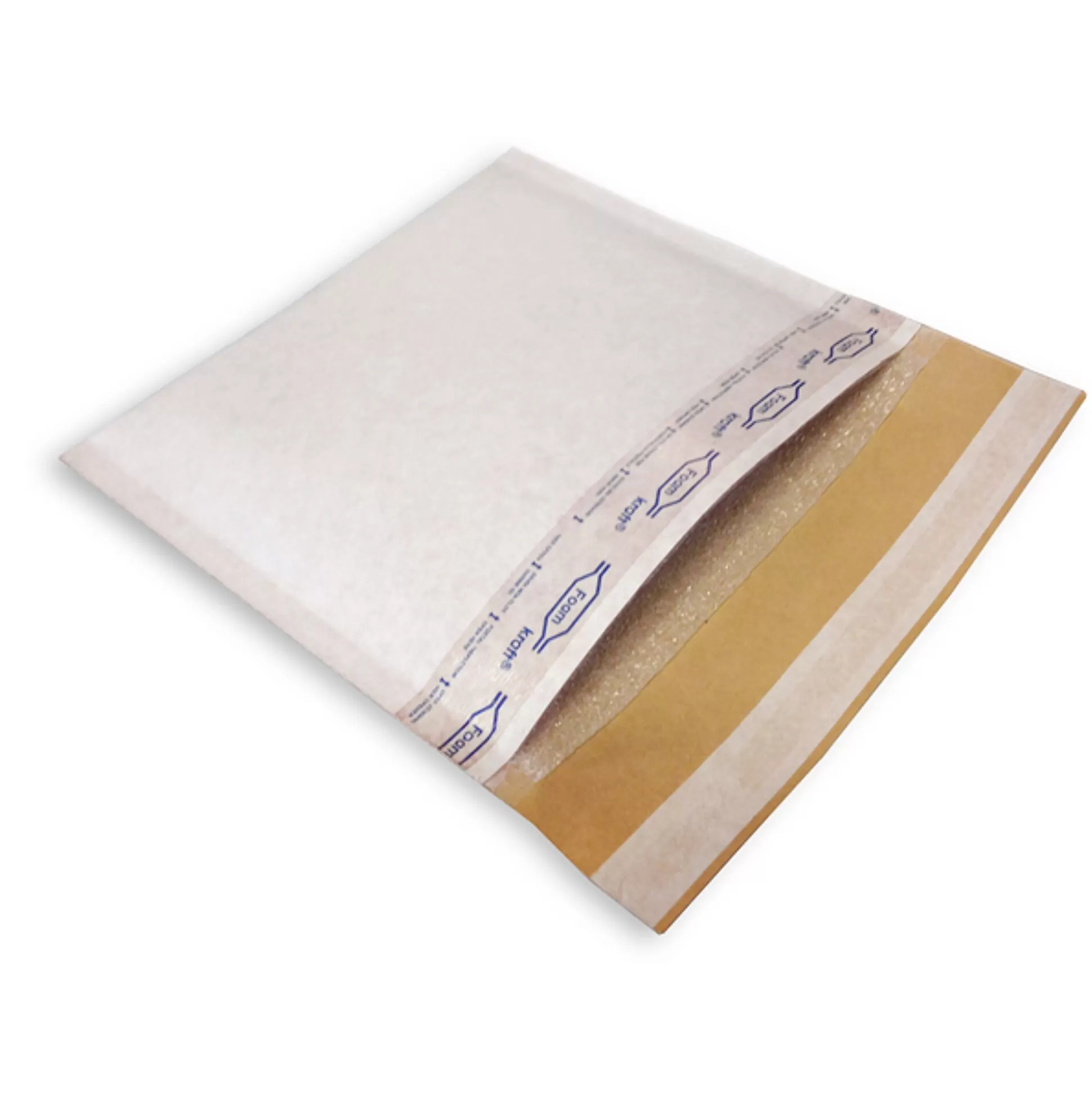 * Enveloppen & Postzegels-Envelop Cd 178X184Mm Kraft Met Kunststofschuim 10 Stuks