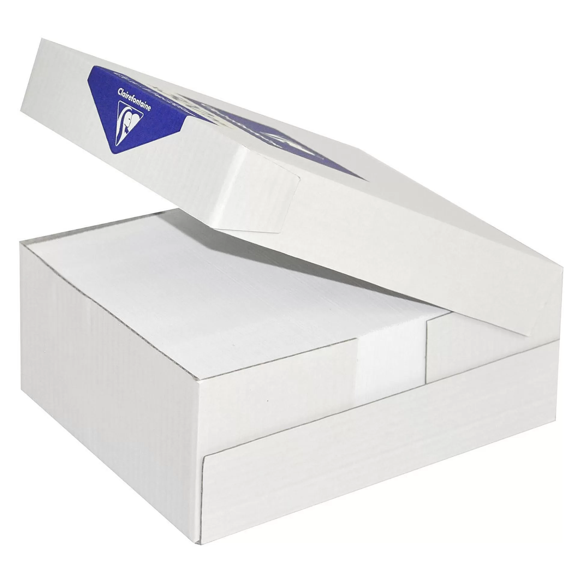 CLAIREFONTAINE Enveloppen & Postzegels-Enveloppen 22,9X11,4Cm Wit 80G/M C5/6 Zelfklevend Met Venster 500 Stuks