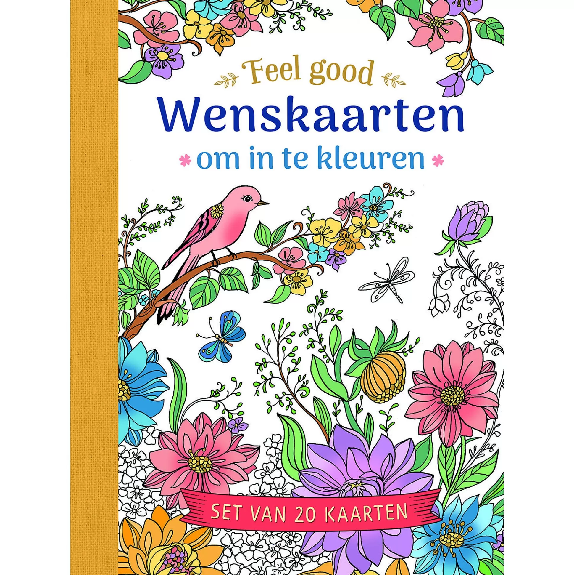 * Kleurboeken-Feel Good Wenskaarten Om In Te Kleuren