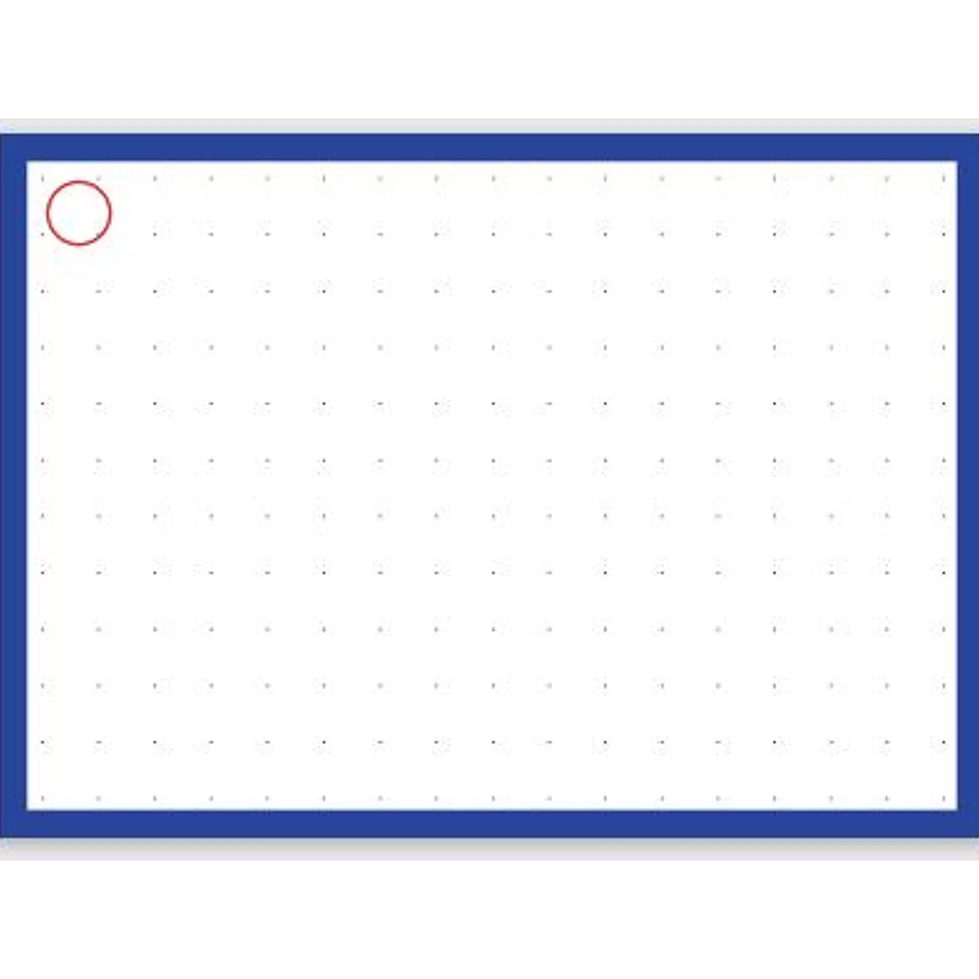 * Klasseren-Flashcards A7 + Clipring 10,5X7,4Cm Blauw 50 Stuks